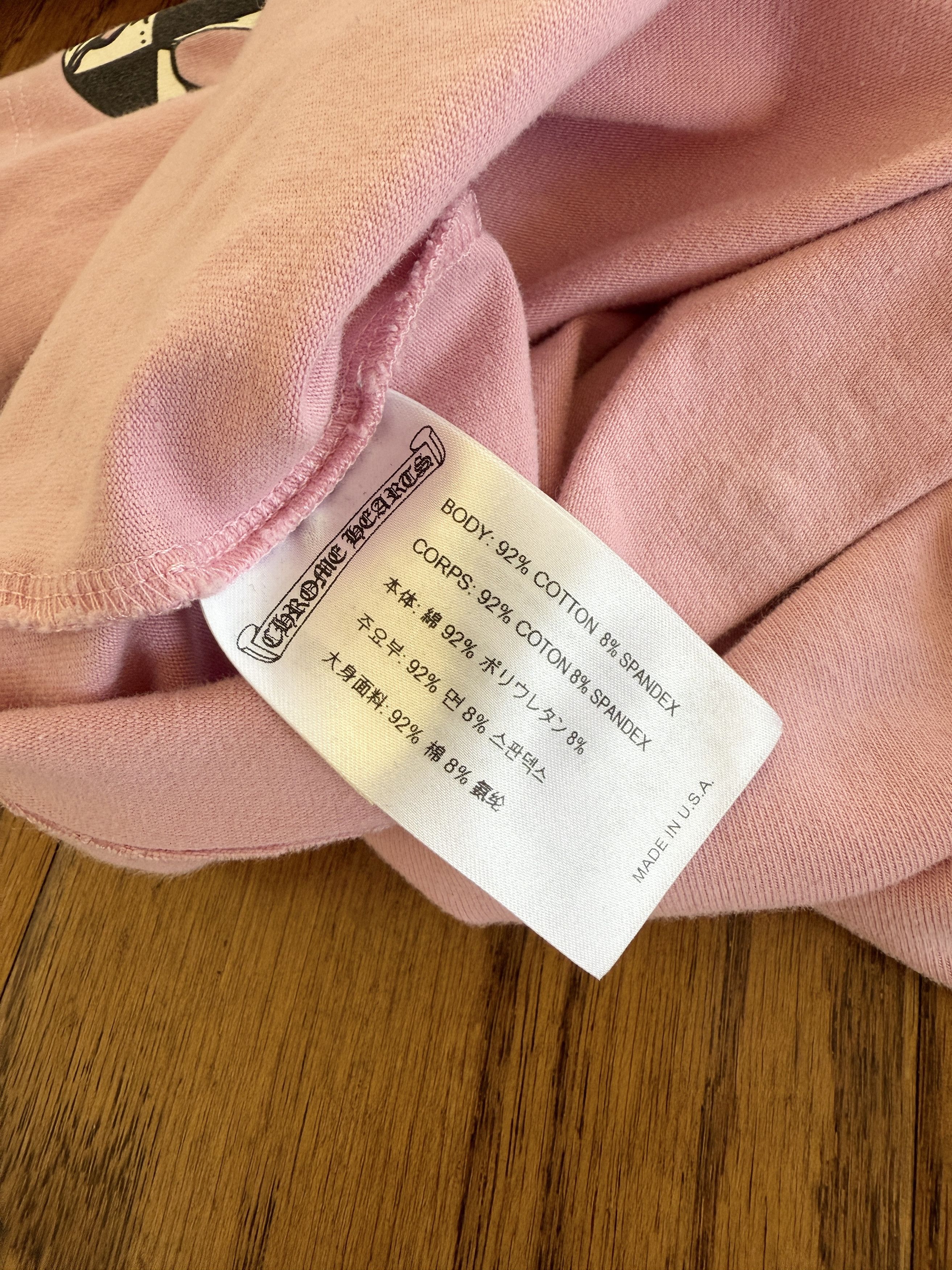 Chrome Hearts CH Matty Boy Pink Long Sleeve Size M / US 6-8 / IT 42-44 - 12 Thumbnail