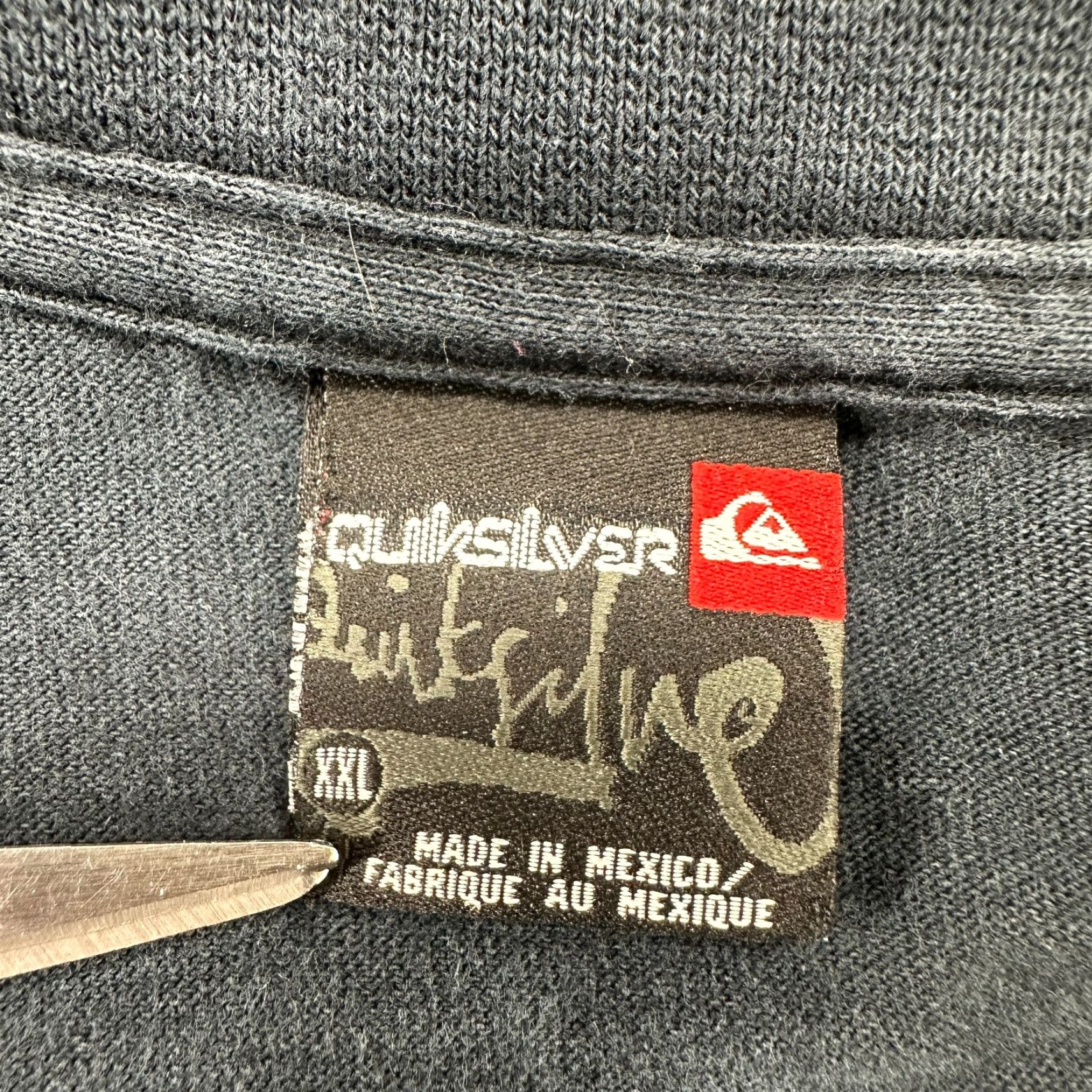 Quiksilver VINTAGE Quiksilver Shirt Mens 2XL Black Short Sleeve Graphic Logo Cotton Y2K Size US XXL / EU 58 / 5 - 7 Thumbnail