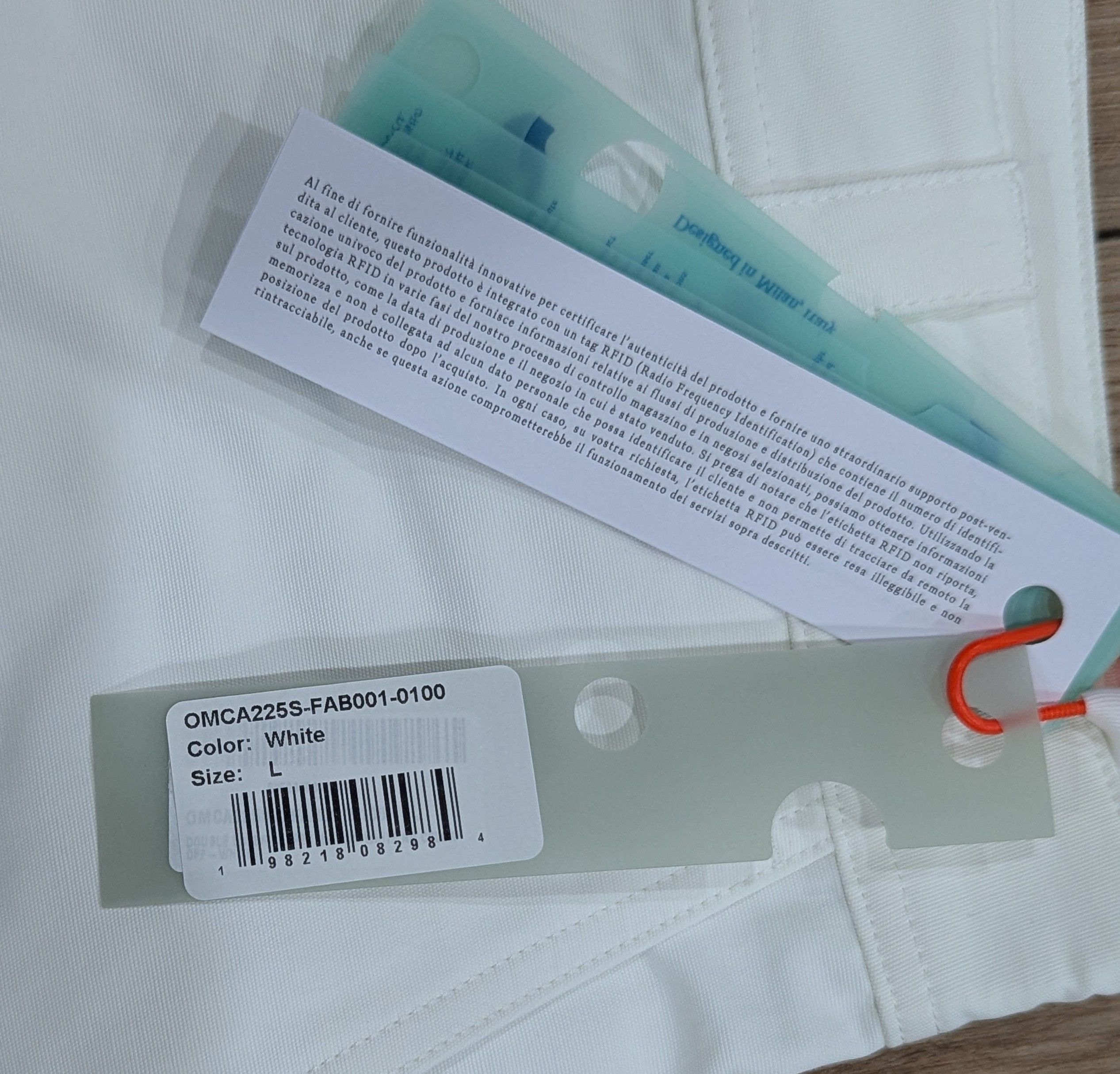 Off-White OFF-WHITE Solid Layer Carpenter Pants White Large Size US 34 / EU 50 - 11 Thumbnail