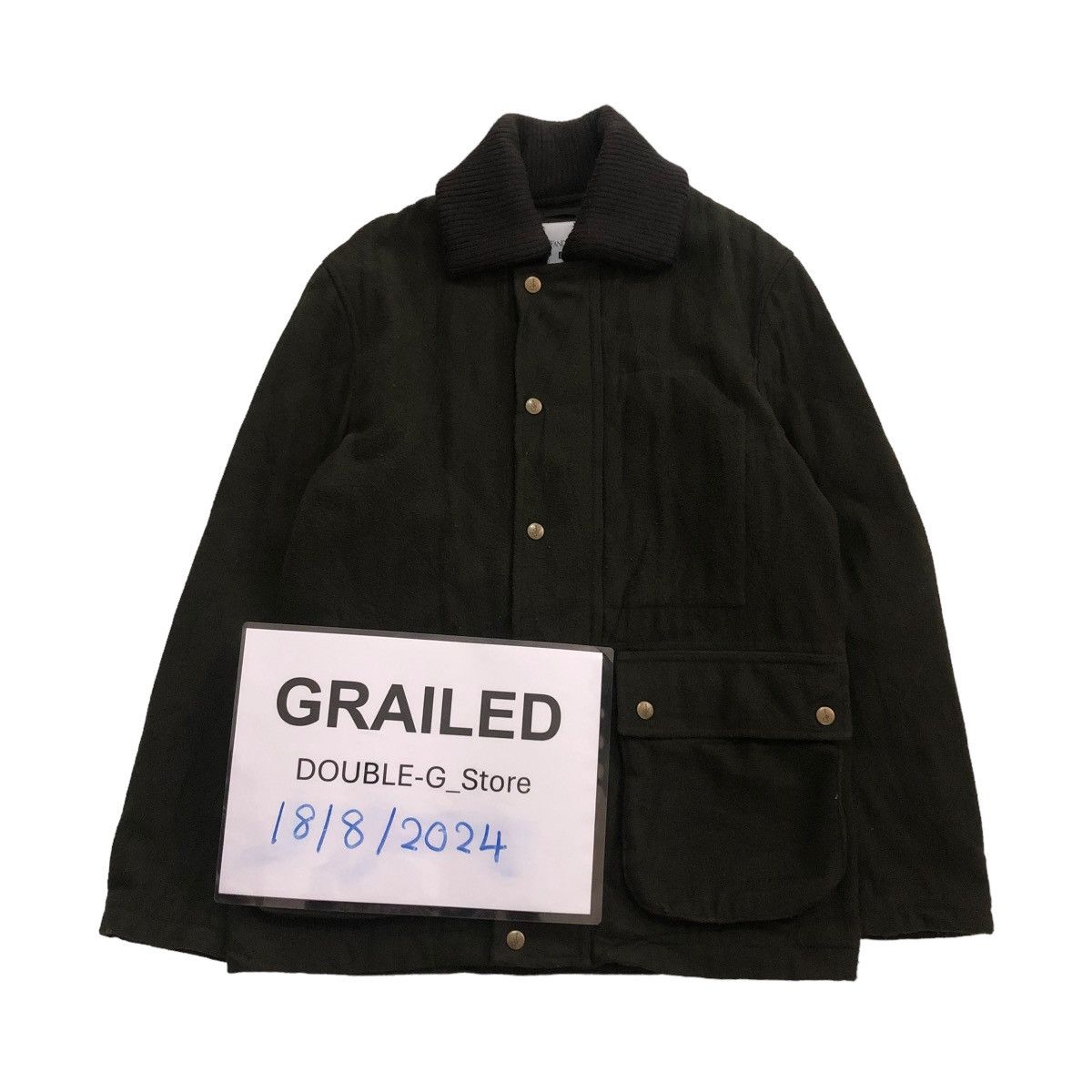 JW Anderson 📌VINTAGE WOOL CHORE JACKET J.W.ANDERSON JAPAN ISSEY MIYAKE Size US S / EU 44-46 / 1 - 1 Thumbnail