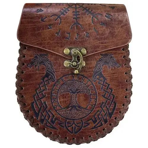 Other Medieval Viking Money Pouch Bag Size ONE SIZE - 3 Thumbnail