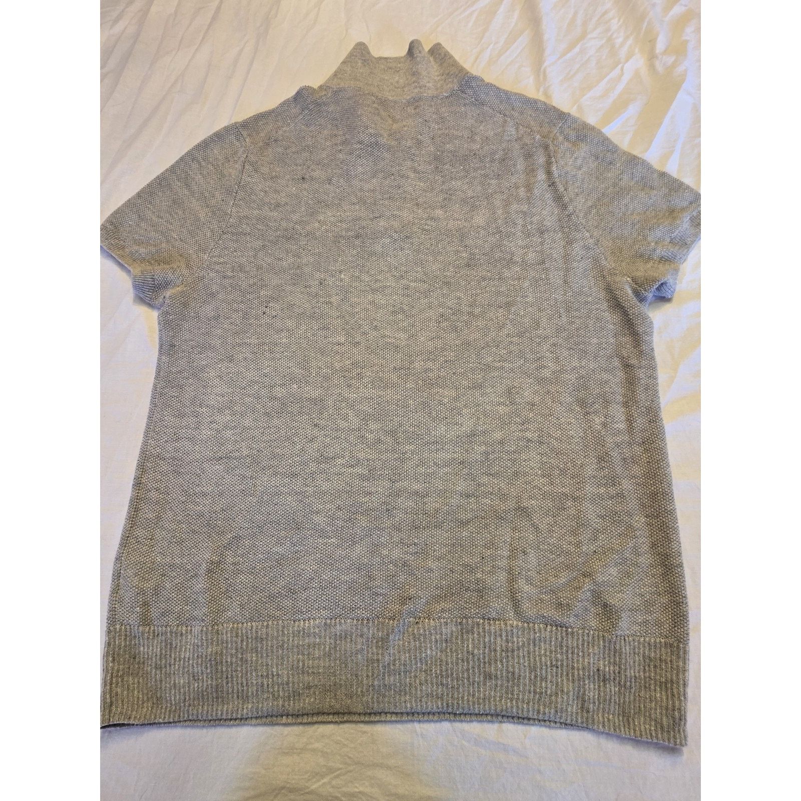 Brooks Brothers Brooks Brothers Women's Polo 3 Button Short Sleeve Sweater Size M / US 6-8 / IT 42-44 - 5 Thumbnail