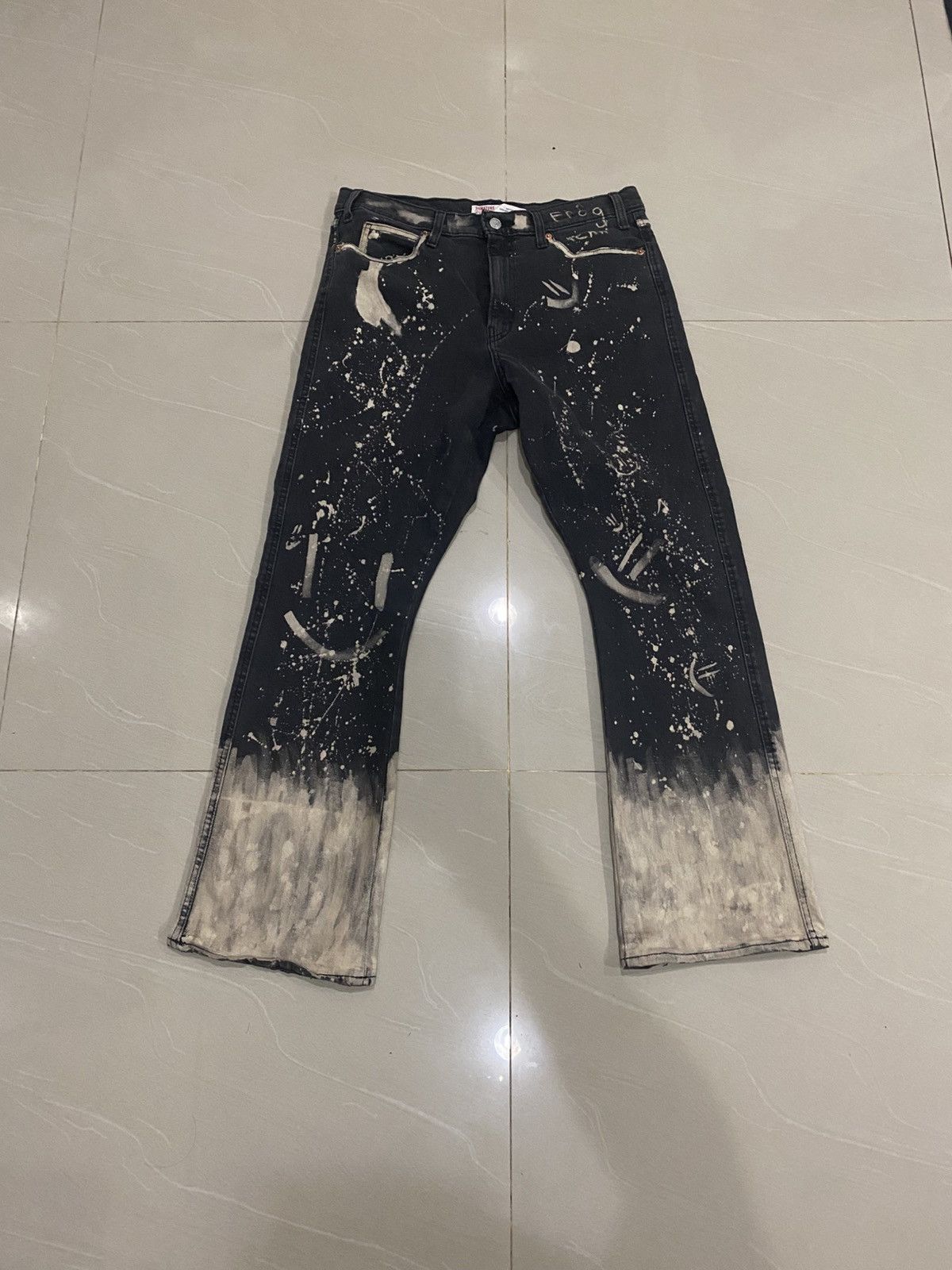 Levi's Rare Levis Strauss Asid Wash Denime Pants Size 34" / US 12 / IT 48 - 1 Thumbnail