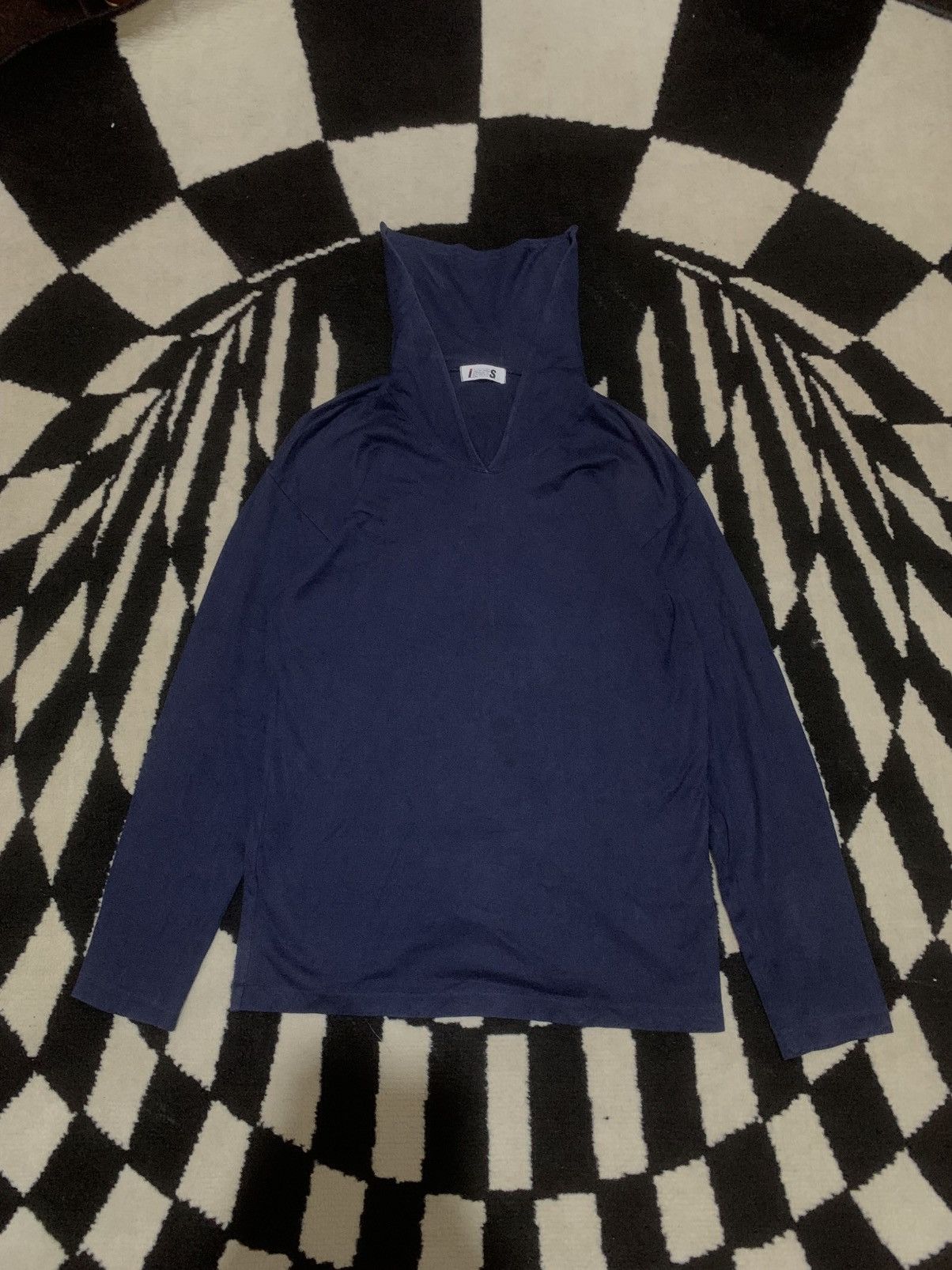 Issey Miyake Vintage Issey miyake Blank Tee Longsleeve Size US M / EU 48-50 / 2 - 1 Thumbnail