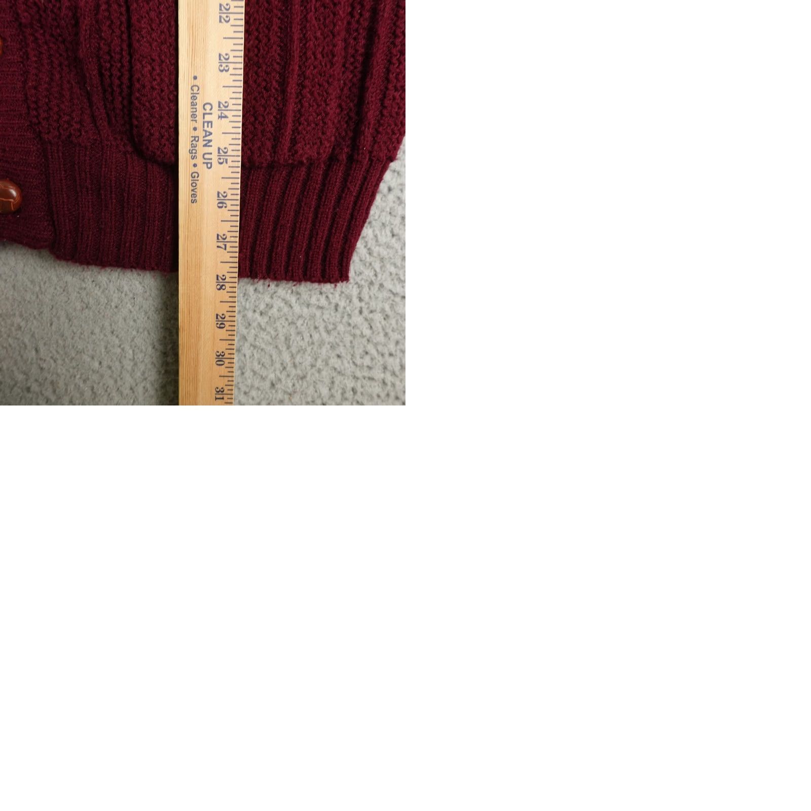 Vintage VINTAGE Don Douglass Cardigan Sweater Men M Red V-Neck Button Size US M / EU 48-50 / 2 - 9 Thumbnail