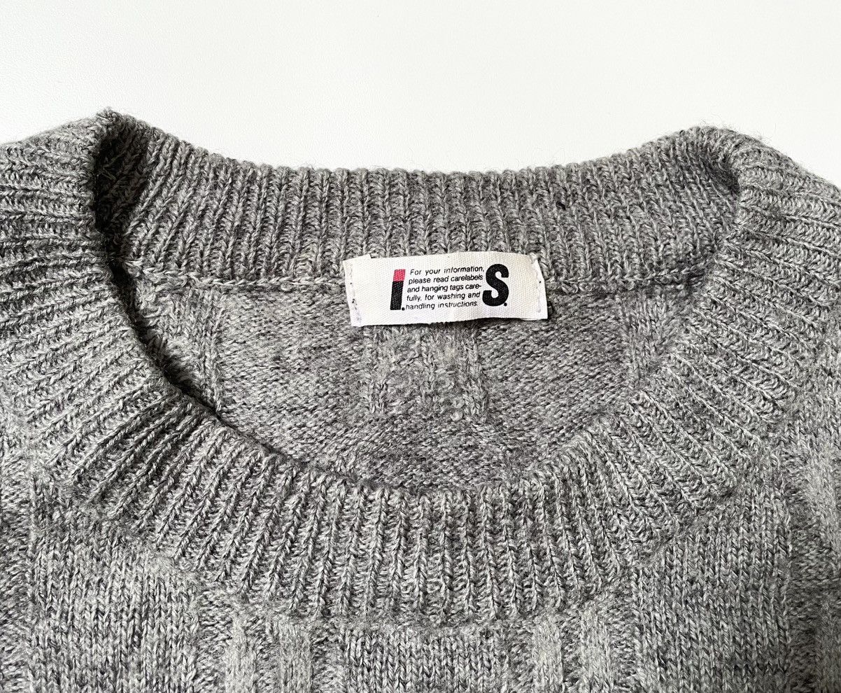 Issey Miyake Vintage issey sport knitted grey sweater Size US M / EU 48-50 / 2 - 6 Thumbnail