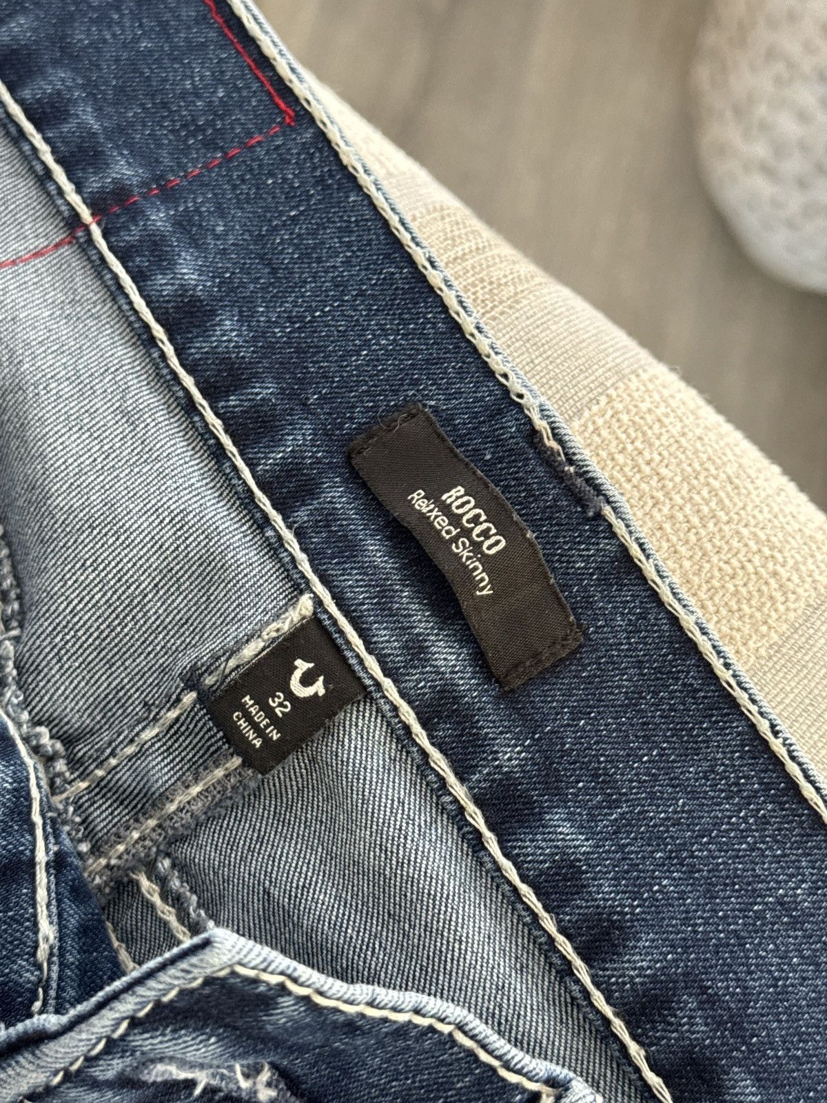 True Religion True Religion Blue Rocco Jeans ‼️ Size US 32 / EU 48 - 5 Thumbnail