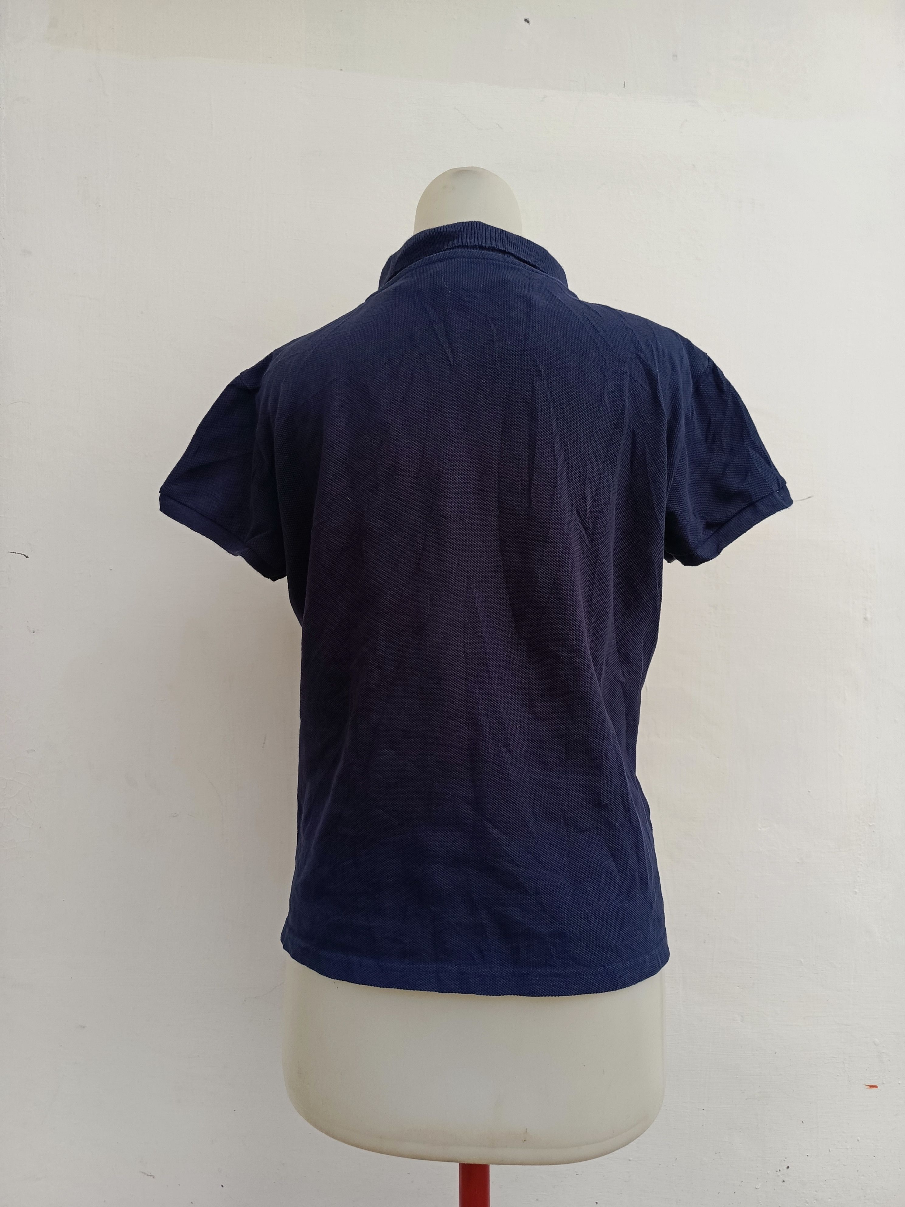 Maison Kitsune Maison Kitsuné Navy Polo Shirt Size S / US 4 / IT 40 - 4 Thumbnail
