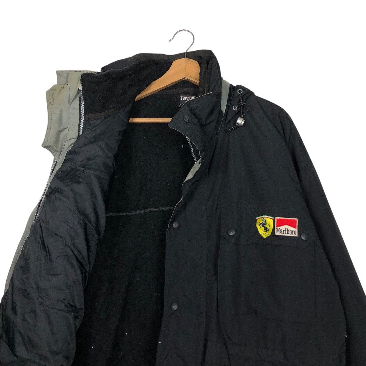 Japanese Brand 📌Vintage Zipper Jacket Racing Wear Ferrari Distressed Wear Size US S / EU 44-46 / 1 - 14 Thumbnail