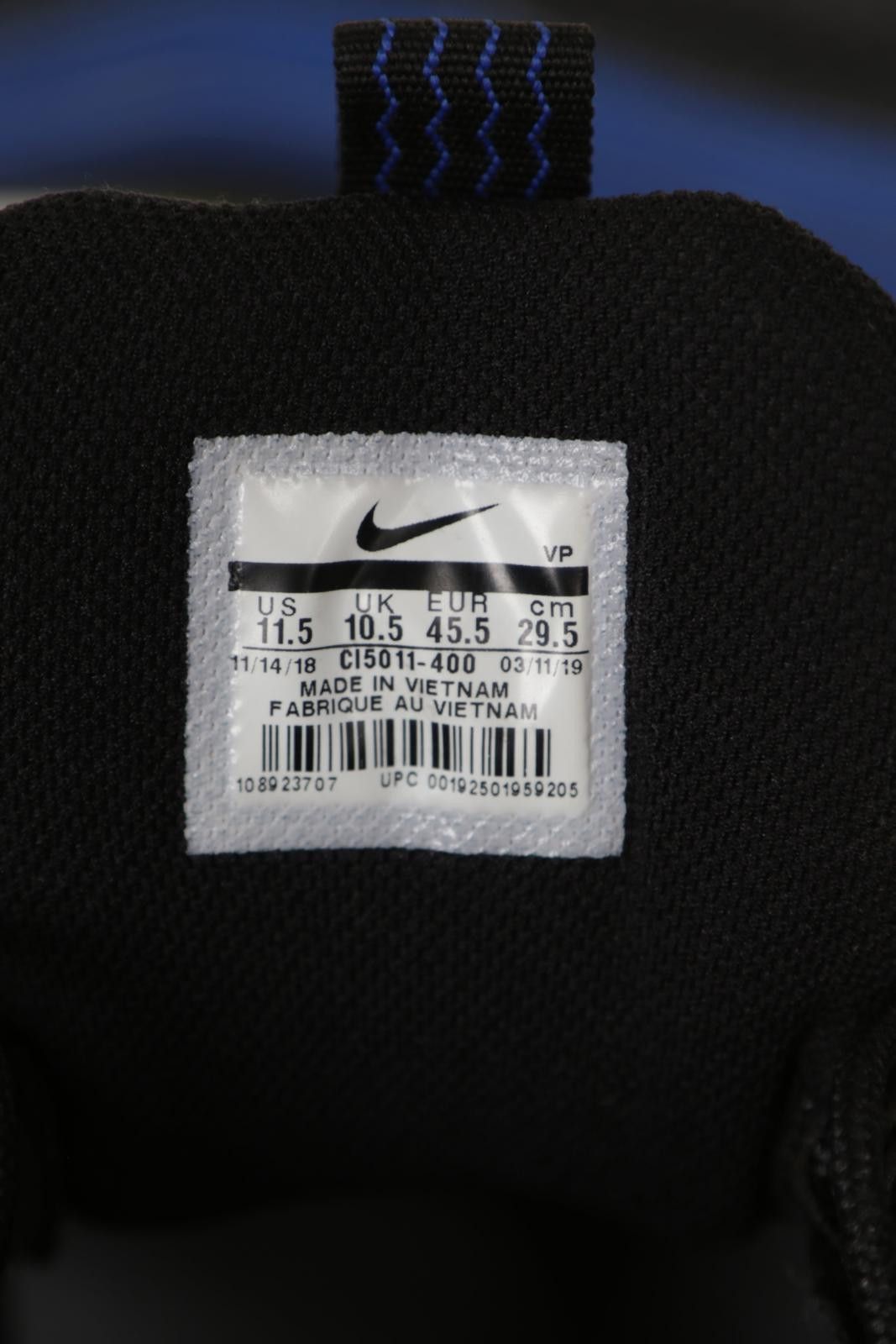 Nike 2019' Nike Air Max 97 Game Royal Low-Top Sneakers Size US 11.5 / EU 44-45 - 8 Thumbnail