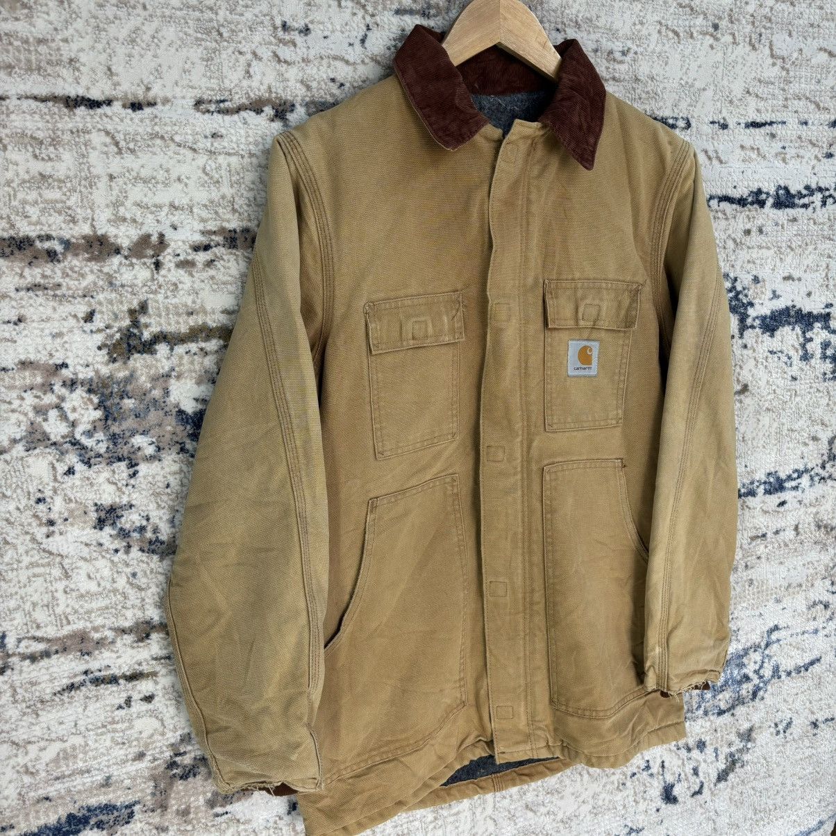 Carhartt × Vintage Vintage Carhartt Detroit Blanket Lined Jacket Size US M / EU 48-50 / 2 - 2 Thumbnail
