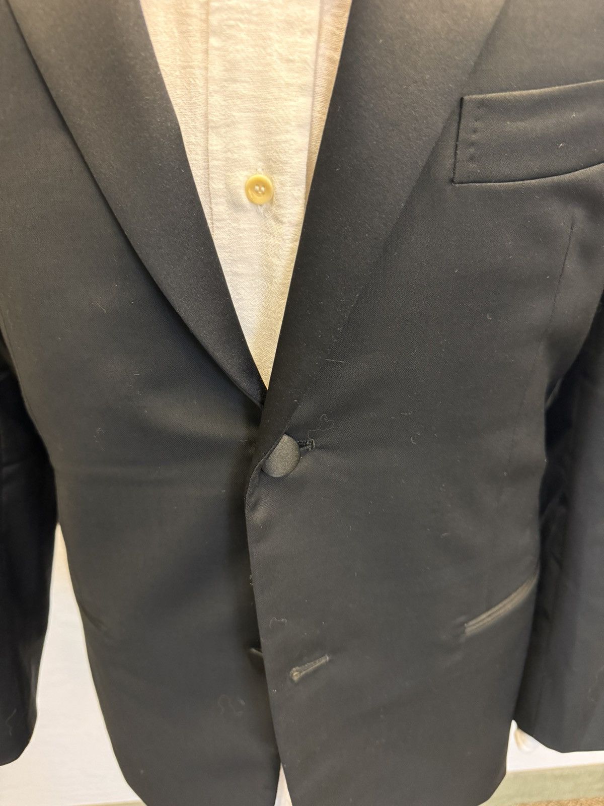 Isaia ISAIA Napoli AQUASPIDER Tuxedo Jacket 42R $3295 Size 42R - 4 Thumbnail