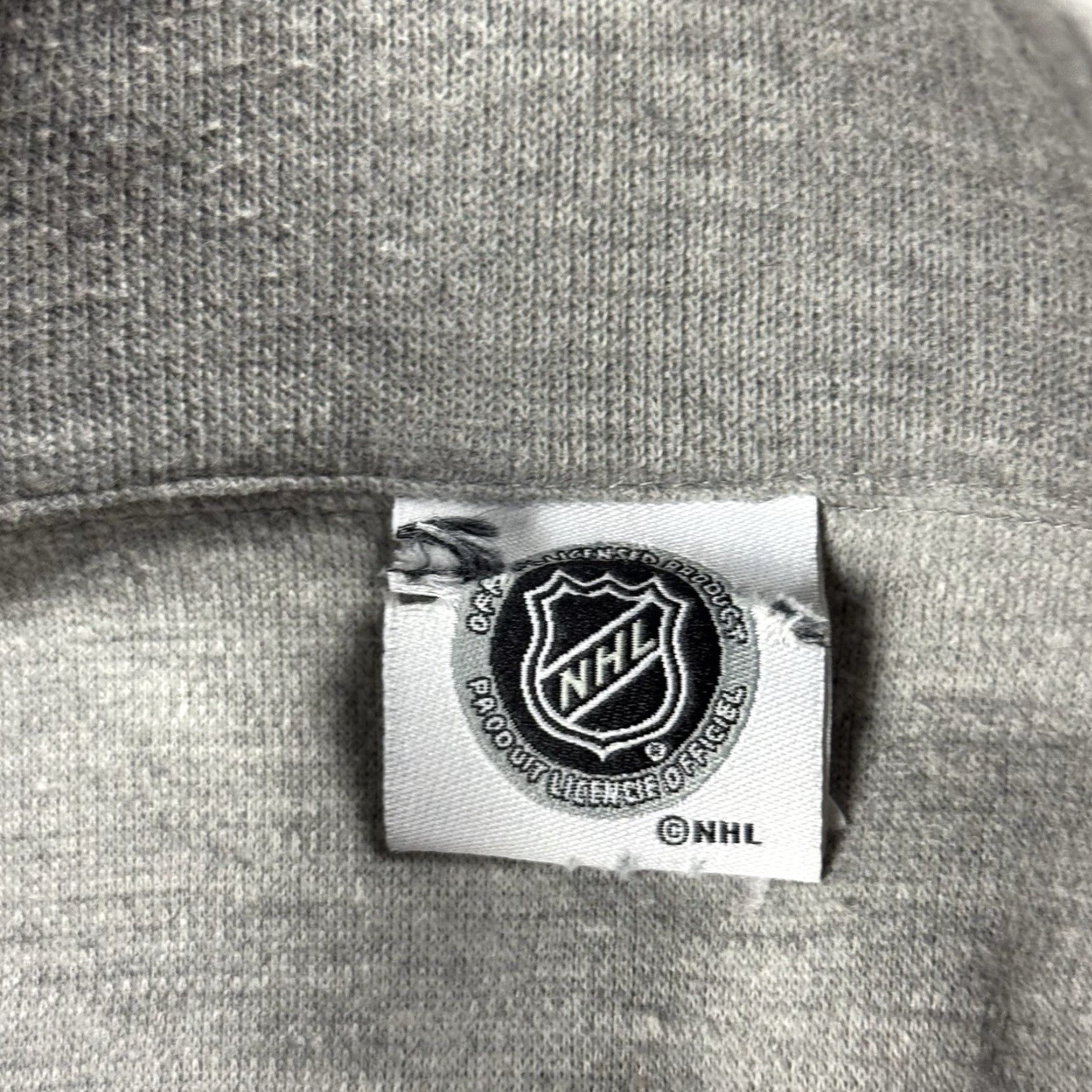 NHL NHL New York Islanders Adult XL 1/4 Zip Cotton Blend Embroidered Logo Sweater Size US XL / EU 56 / 4 - 5 Thumbnail