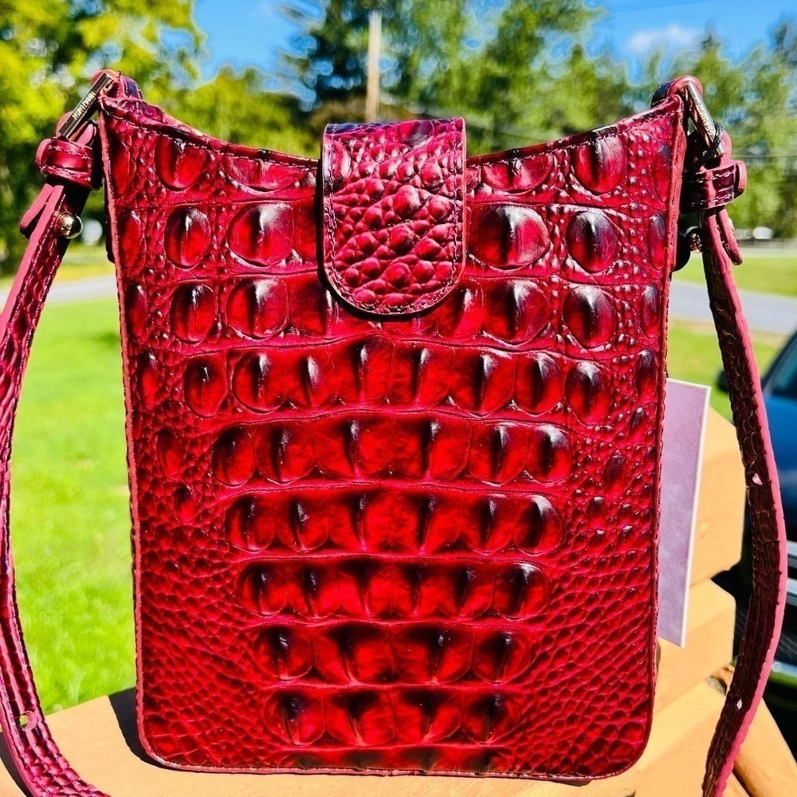 BRAHMIN Brahmin Marley Rose Ombré Crossbody Bag NWT Size ONE SIZE - 2 Thumbnail