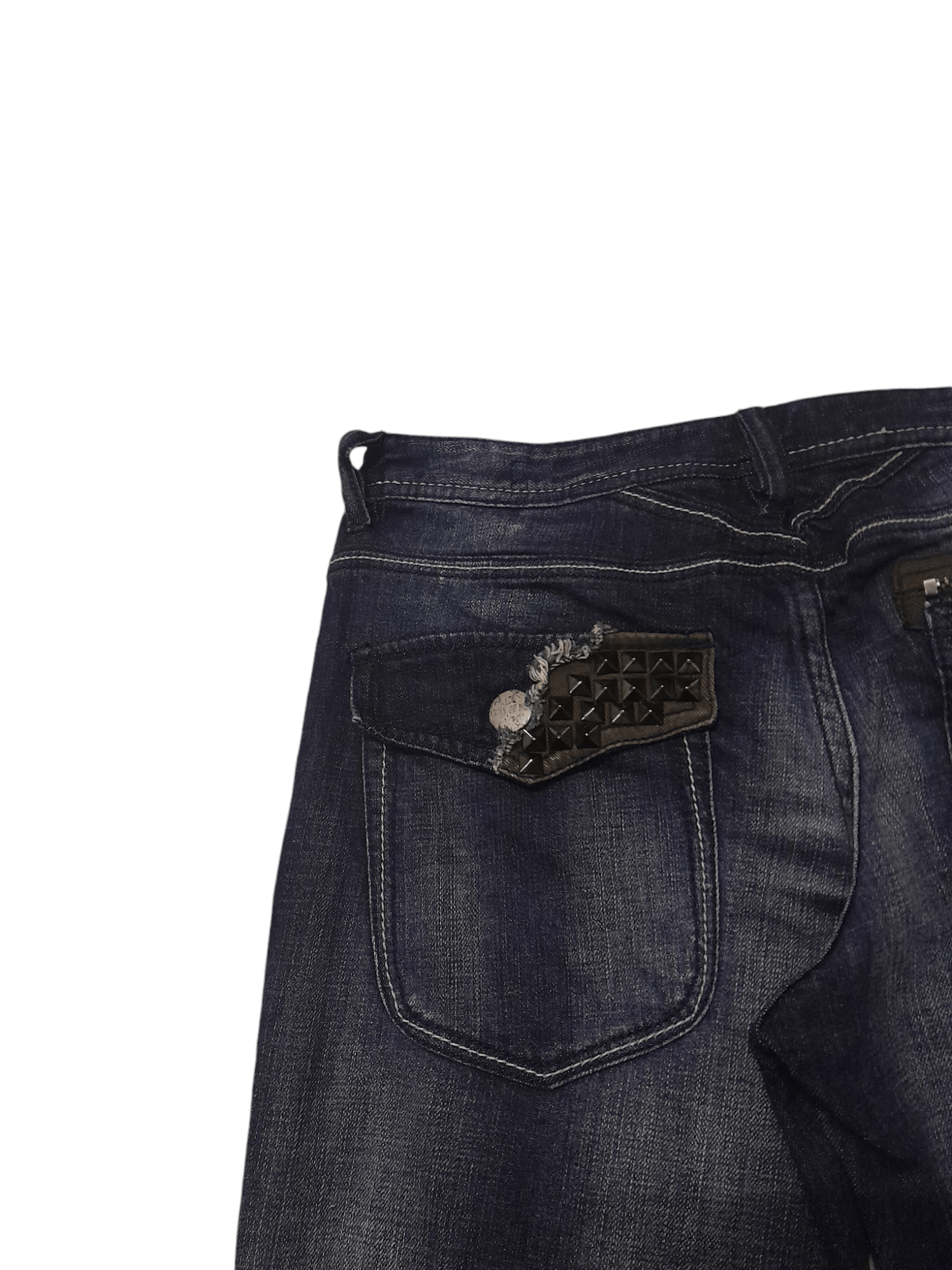 Army Of Me ARMY OF NO! Flare Denim (S 287) Waist 32 Size US 32 / EU 48 - 3 Thumbnail