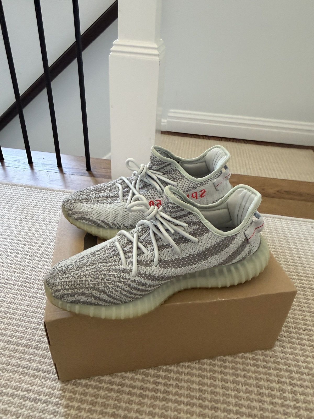 Yeezy Yeezy 350 blue tint Size US 11 / EU 44 - 3 Thumbnail