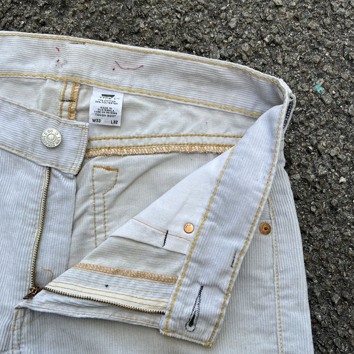 Levi's Flared LEVI’S Type 1 Tough Boot Cut Corduroy Pants Size US 33 - 7 Thumbnail