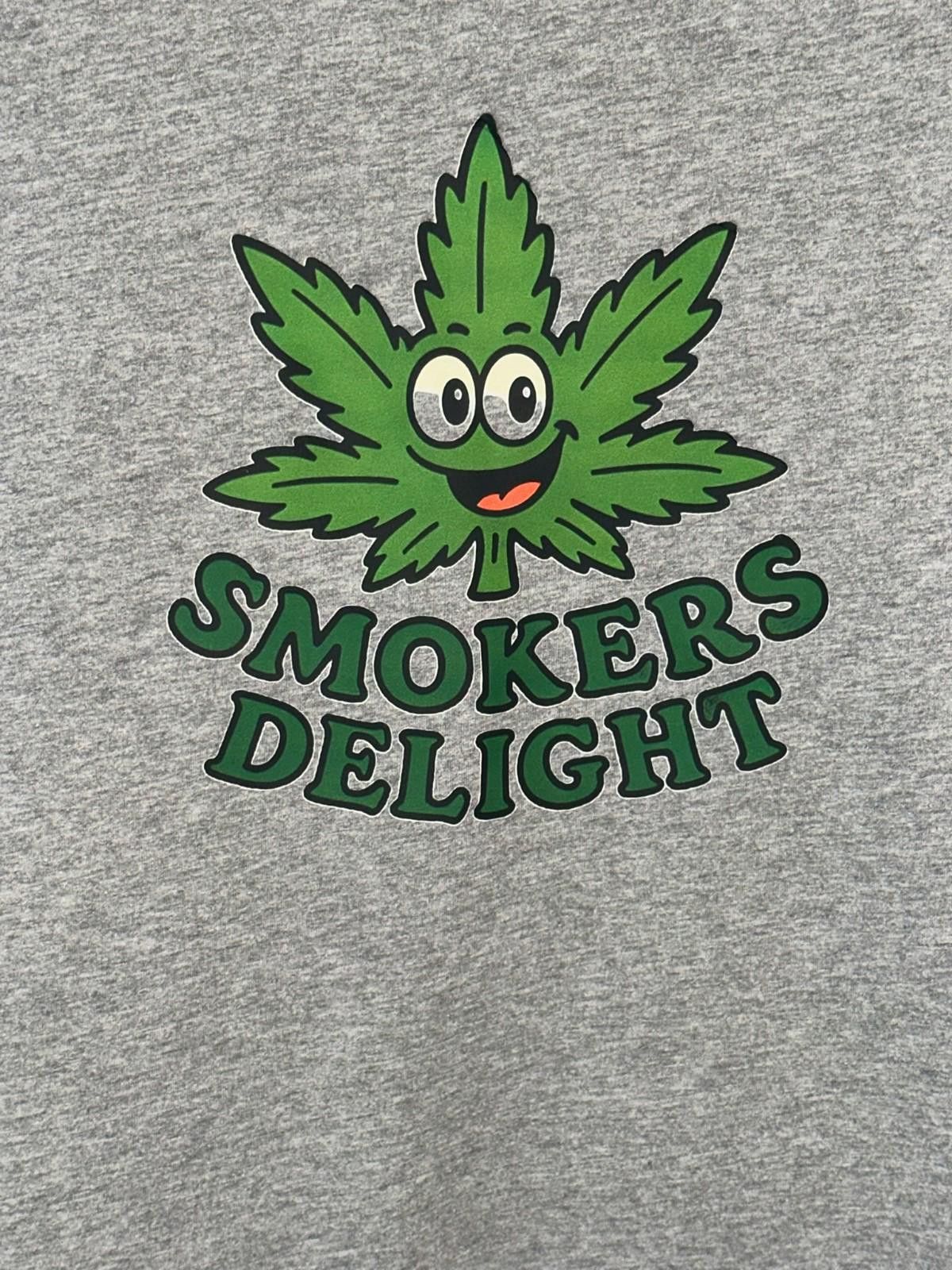The Unbranded Brand Stoner Tee M | Smokers Delight, Chill Fit DTF Print Size US M / EU 48-50 / 2 - 2 Thumbnail