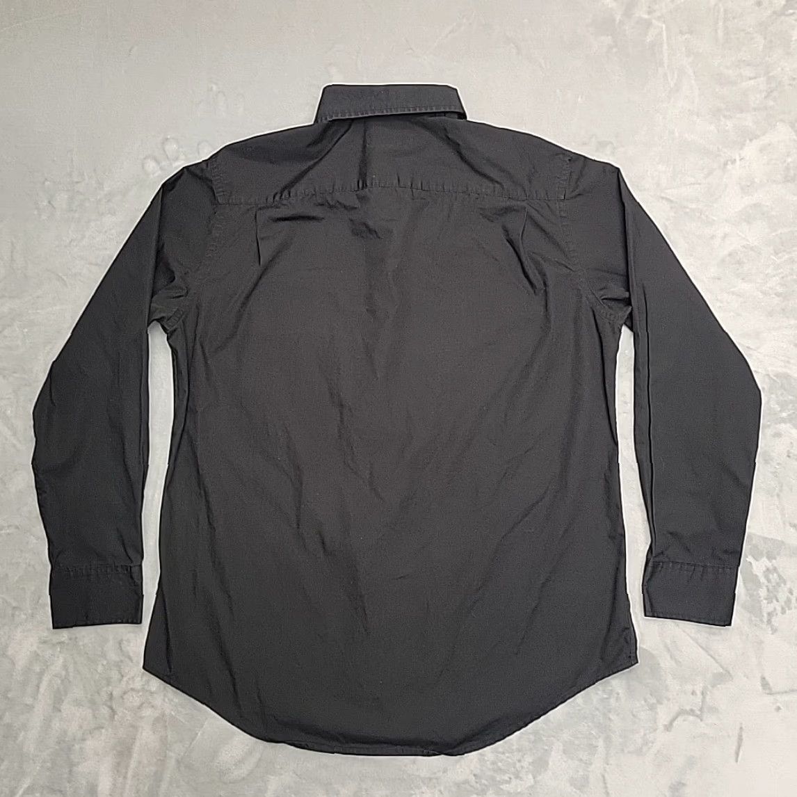 Merona Merona Shirt Mens L Black Button-Up Casual Dress Work Office Minimal Classic Size US L / EU 52-54 / 3 - 5 Thumbnail