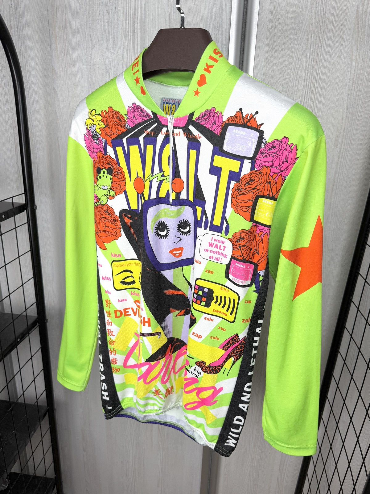W&LT Walter Van Beirendonck Wild & Lethal Trash W&LT Cycle shirt Size US L / EU 52-54 / 3 - 7 Thumbnail
