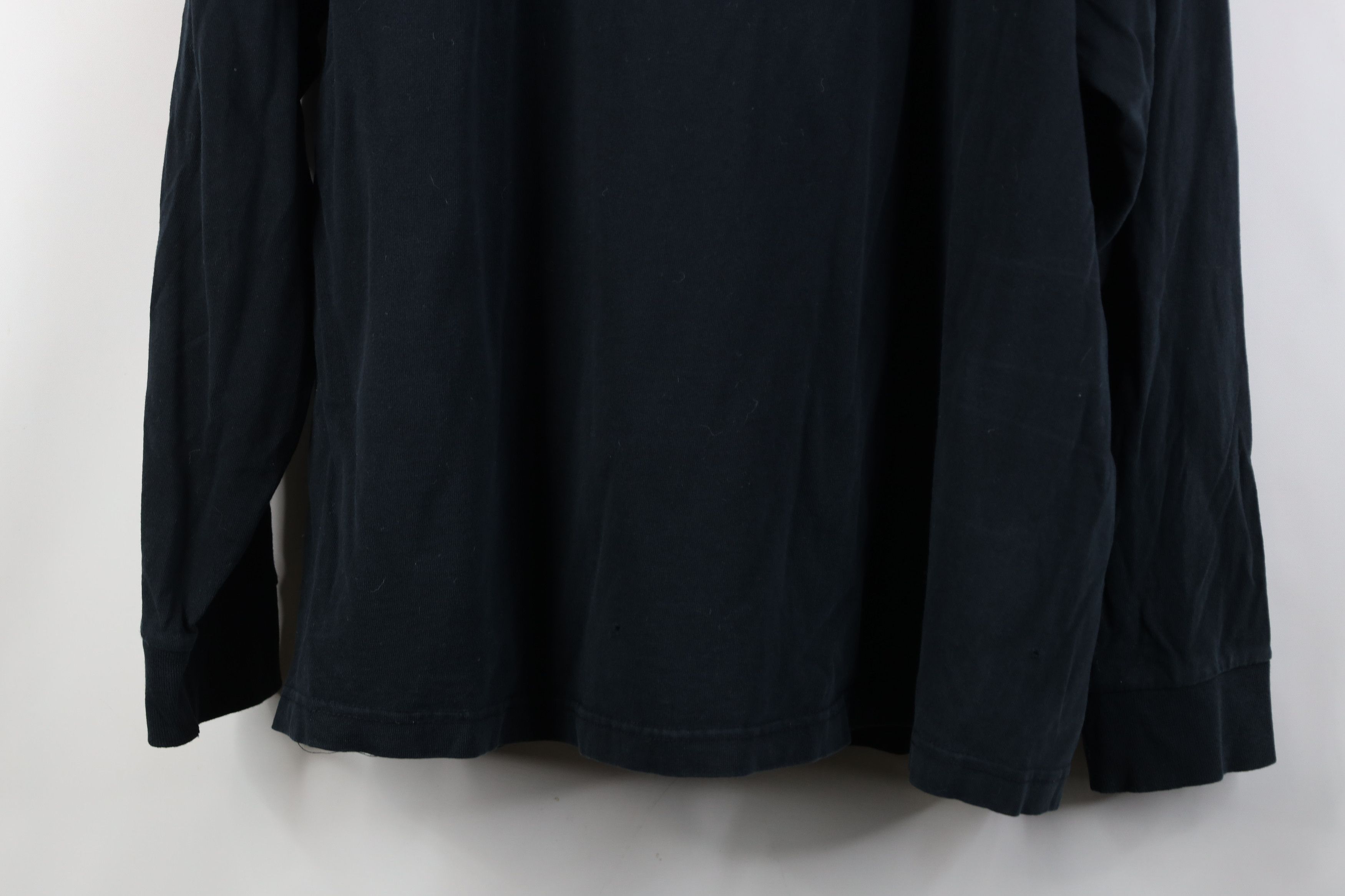 Reebok Vintage Y2K Reebok Spell Out Long Sleeve T-Shirt Black Size US L / EU 52-54 / 3 - 15 Thumbnail