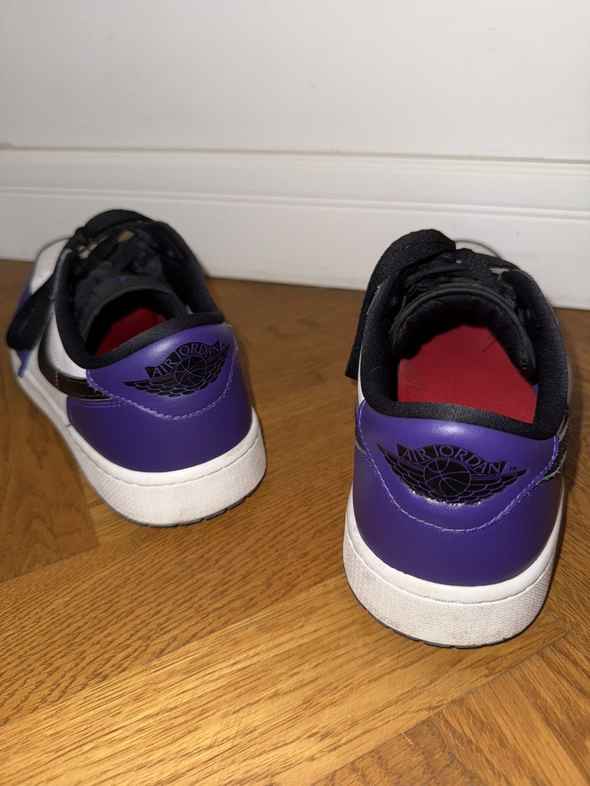 Nike Air Jordan 1 Low Golf "Court Purple Size US 12.5 / EU 45-46 - 6 Thumbnail