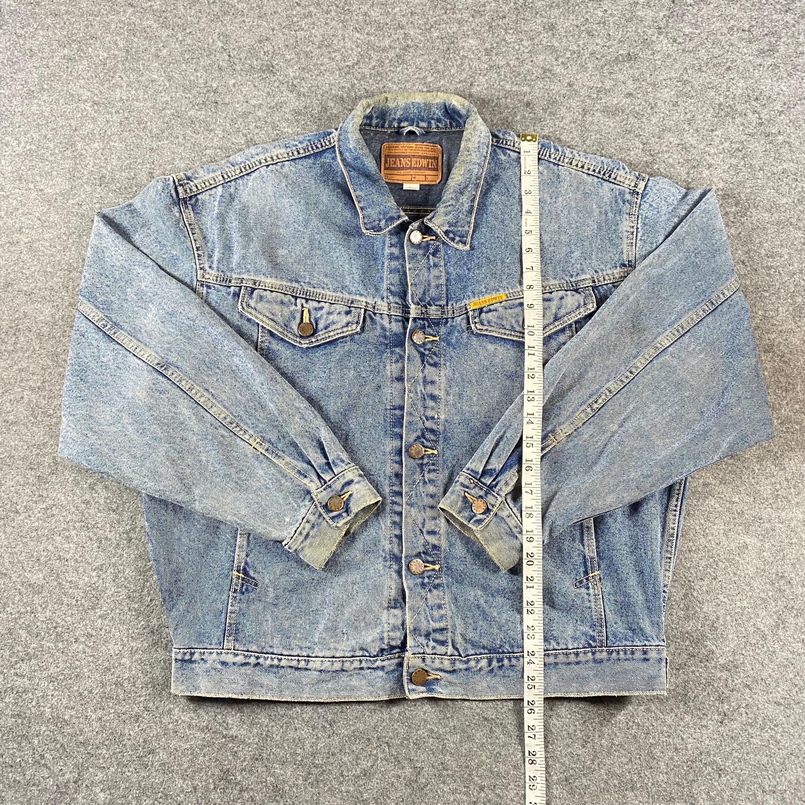 Edwin Vintage Edwin Tokyo Japan Denim Jacket Size US L / EU 52-54 / 3 - 5 Thumbnail