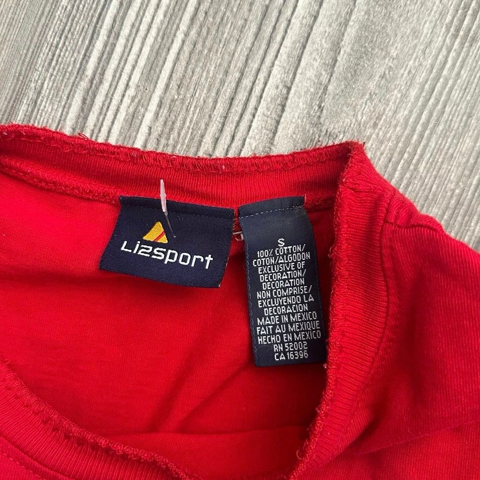 Other lizsport red plain cotton shirt Size S / US 4 / IT 40 - 3 Thumbnail