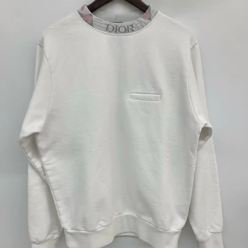Dior Dior White Men's Sweatshirt XS Size 0089 Size US XS / EU 42 / 0 - 1 Thumbnail