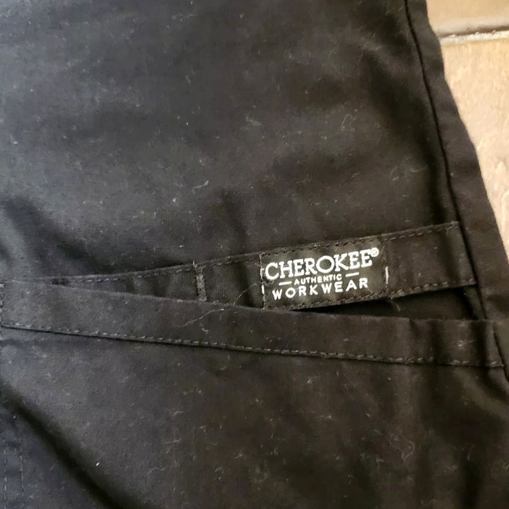 Cherokee Cherokee Black Pocket Medical Nurse Scrub Top M Unisex Size M Cherokee Shirt Size US M / EU 48-50 / 2 - 6 Thumbnail