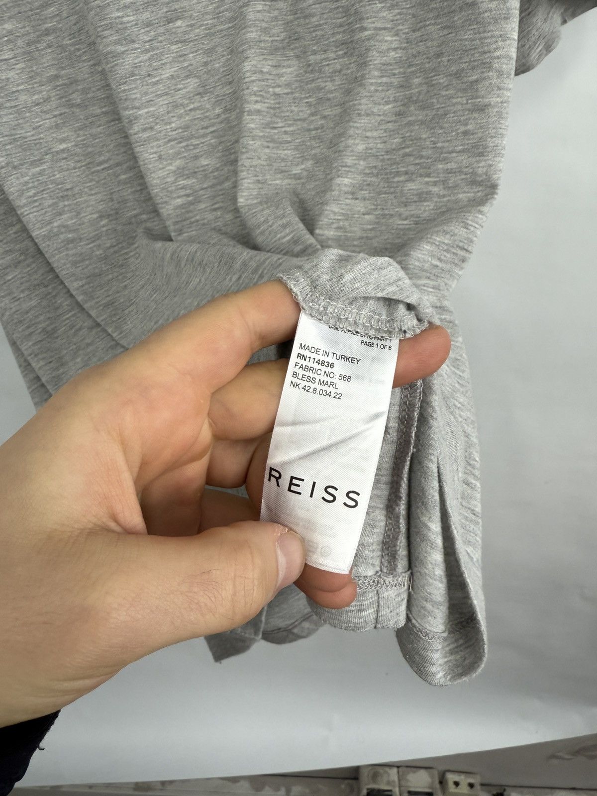 Reiss Reiss Luxury T-Shirt Rare Retro Hype Y2K Size US M / EU 48-50 / 2 - 5 Thumbnail