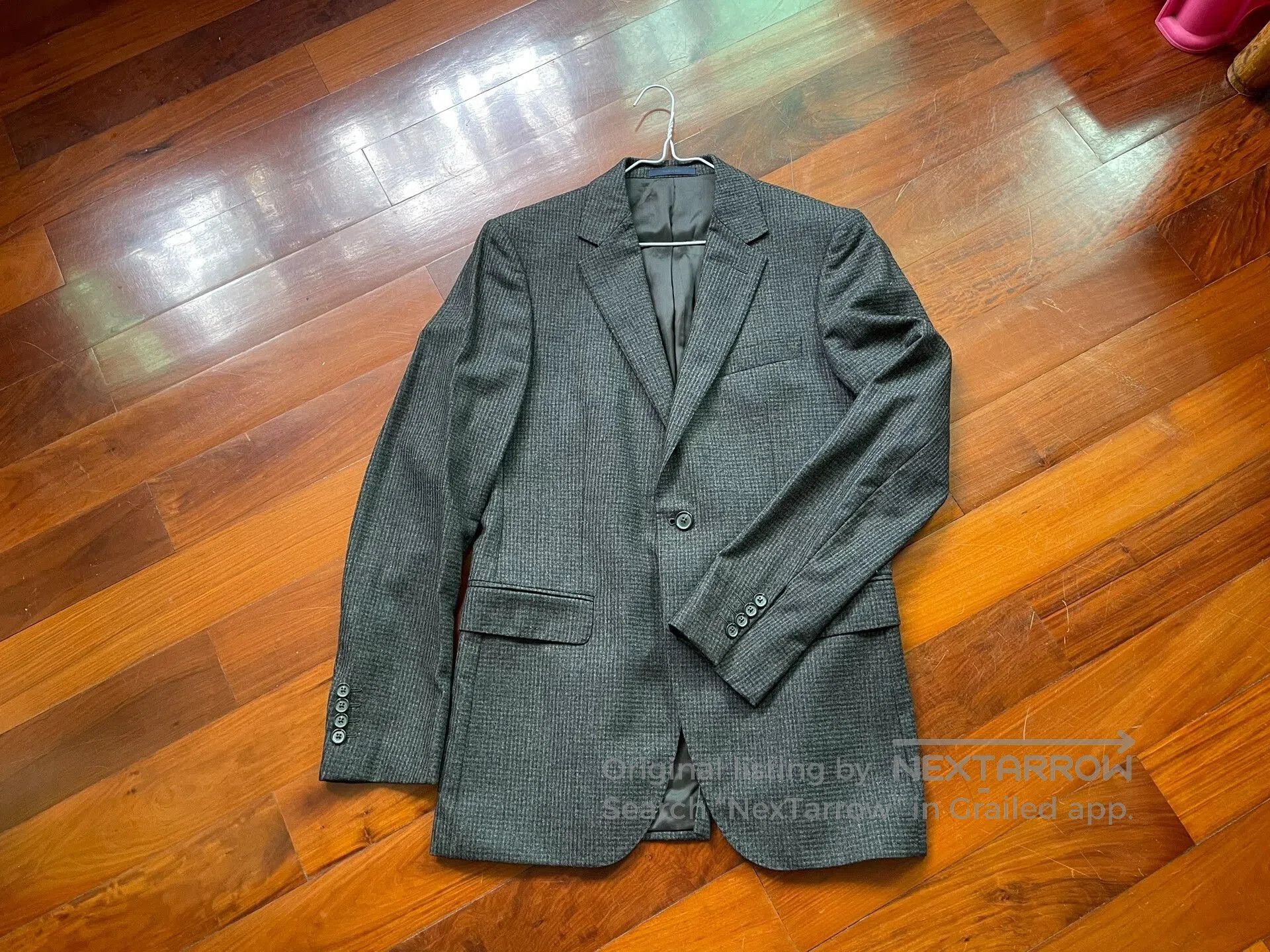 Lanvin Lanvin Men's Wool Prince Check Suit. Size US S / EU 44-46 / 1 - 1 Thumbnail