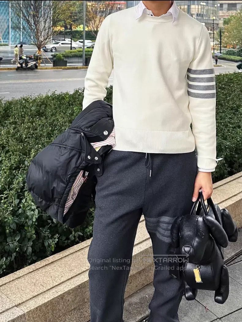 Thom Browne Thom Browne Knit Cardigan Size US XXL / EU 58 / 5 - 9 Thumbnail