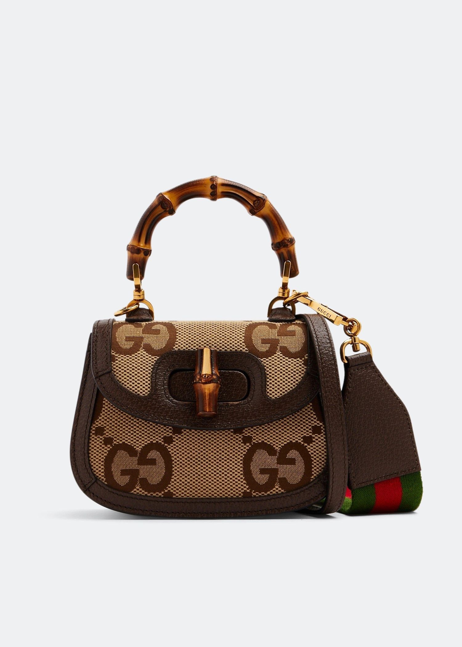 Gucci o1la5ras0526 Size: OS / Bamboo 1947 Mini Top Handle Bag Size ONE SIZE - 1 Thumbnail