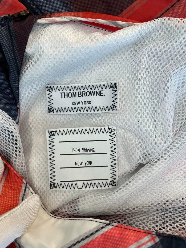 Thom Browne Thom Browne Red checkered fiber casual trousers Size 25" / US 0 / IT 36 - 3 Thumbnail