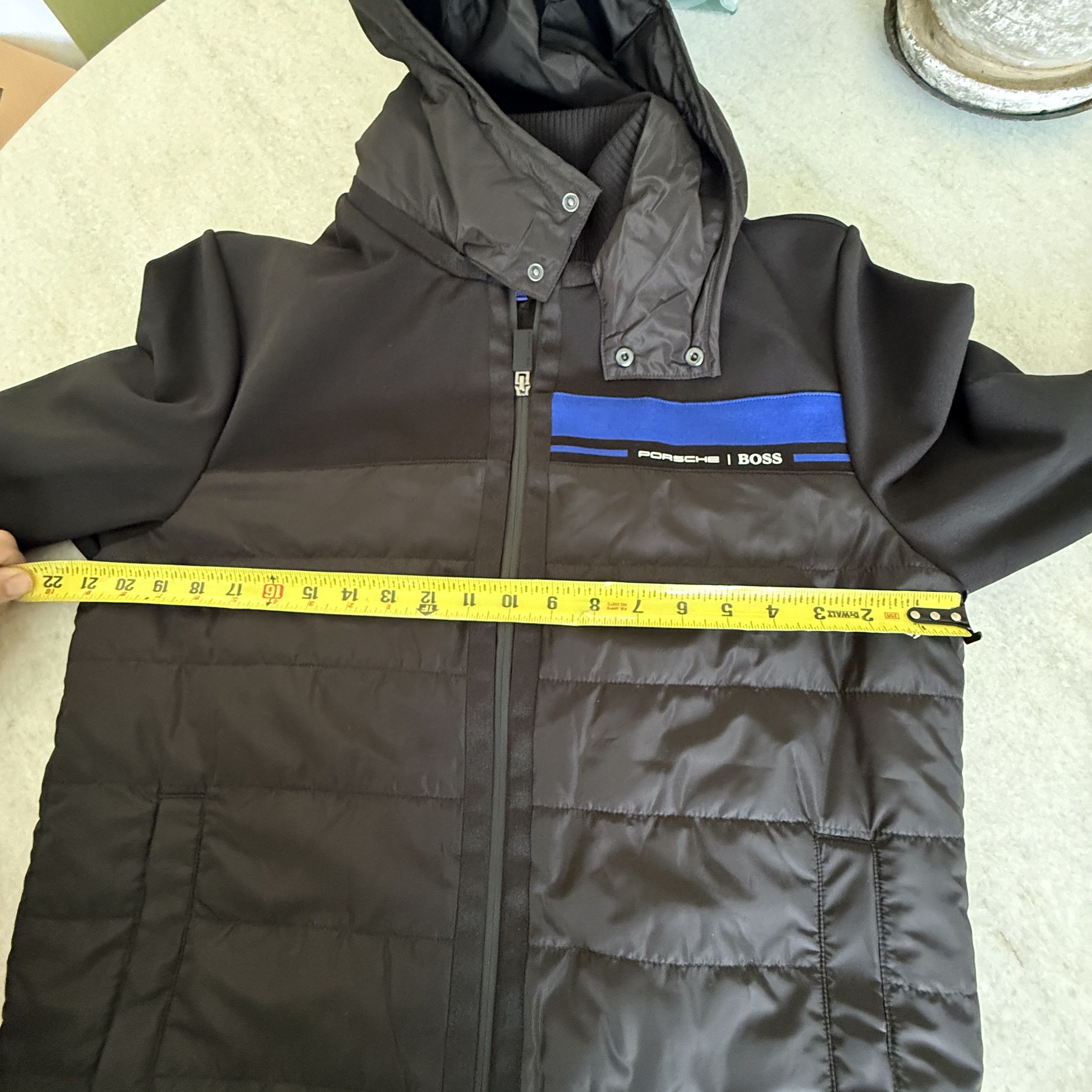 Hugo Boss Hugo Boss Porsche Skiles 32 Black Hooded Jacket, Sz. Med Size US M / EU 48-50 / 2 - 8 Thumbnail