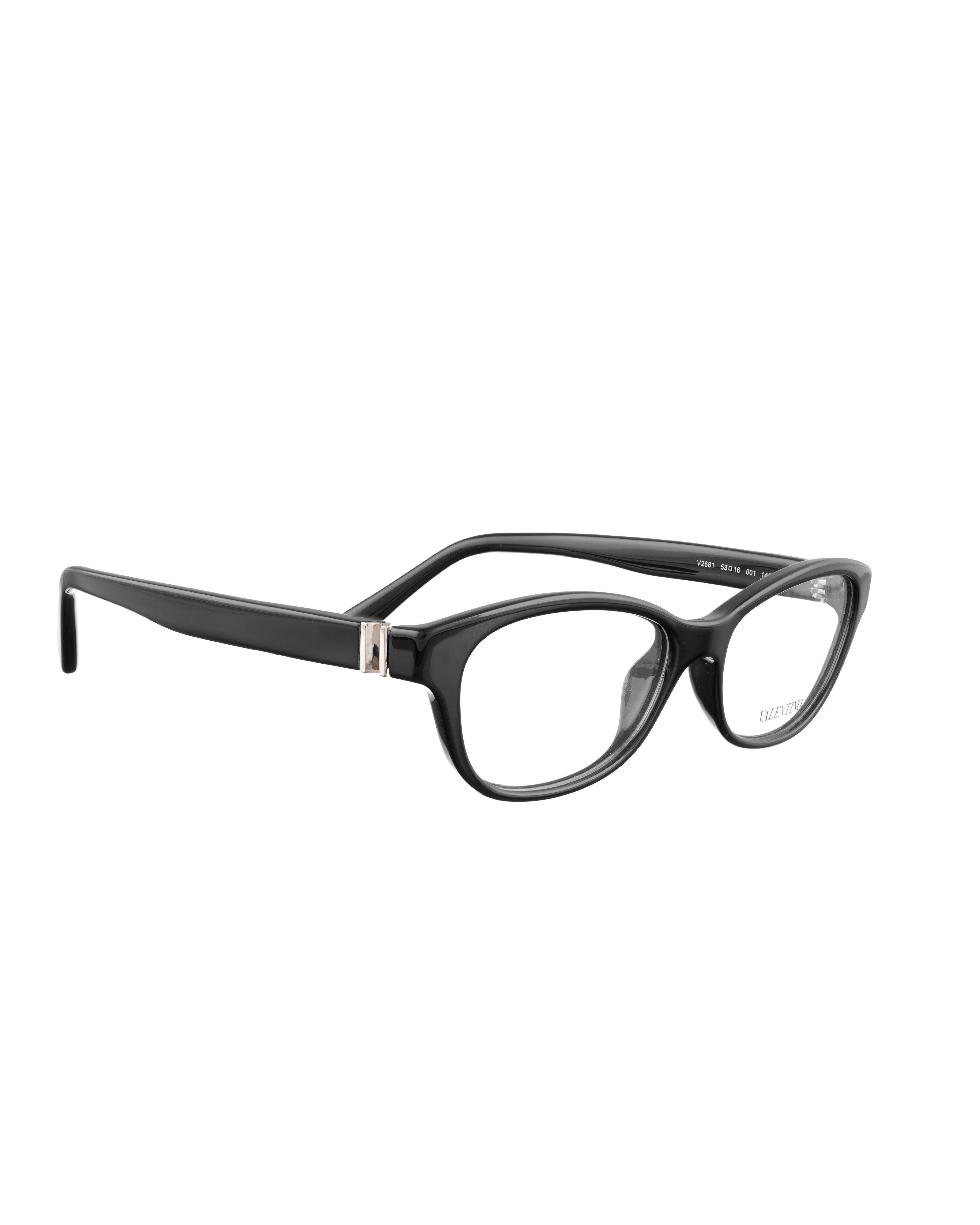 Valentino Valentino 00s Black Glasses with Metal Details and Logo Size ONE SIZE - 2 Thumbnail
