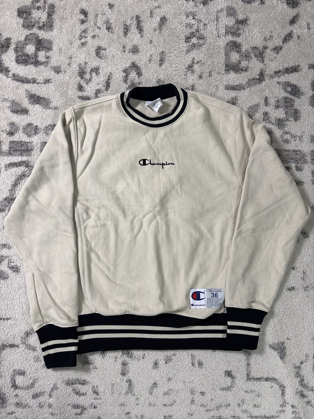 Champion CHAMPION SWEATER Size US S / EU 44-46 / 1 - 1 Thumbnail
