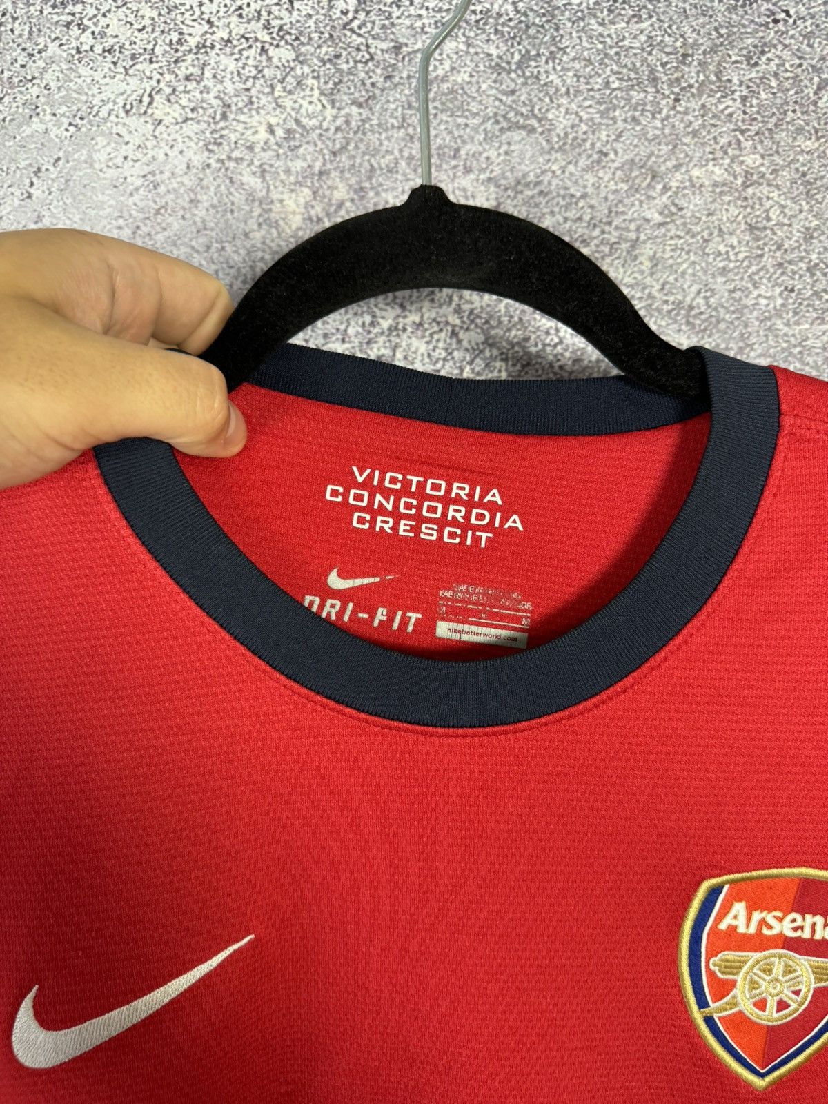 Nike × Vintage Vintage Arsenal 2012/13 Nike Soccer Jersey Medium Size US M / EU 48-50 / 2 - 8 Thumbnail