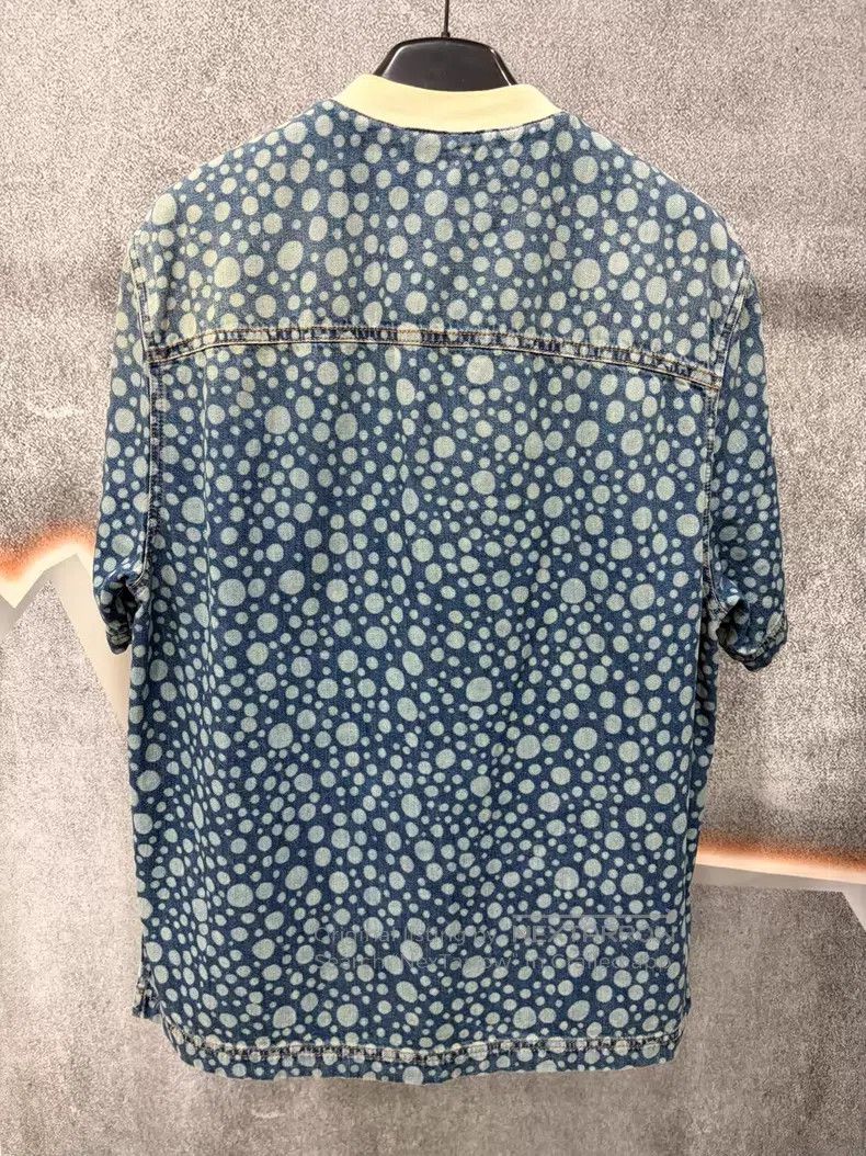 Louis Vuitton Louis Vuitton Yayoi Kusama co-branded denim jacket Size US M / EU 48-50 / 2 - 2 Thumbnail