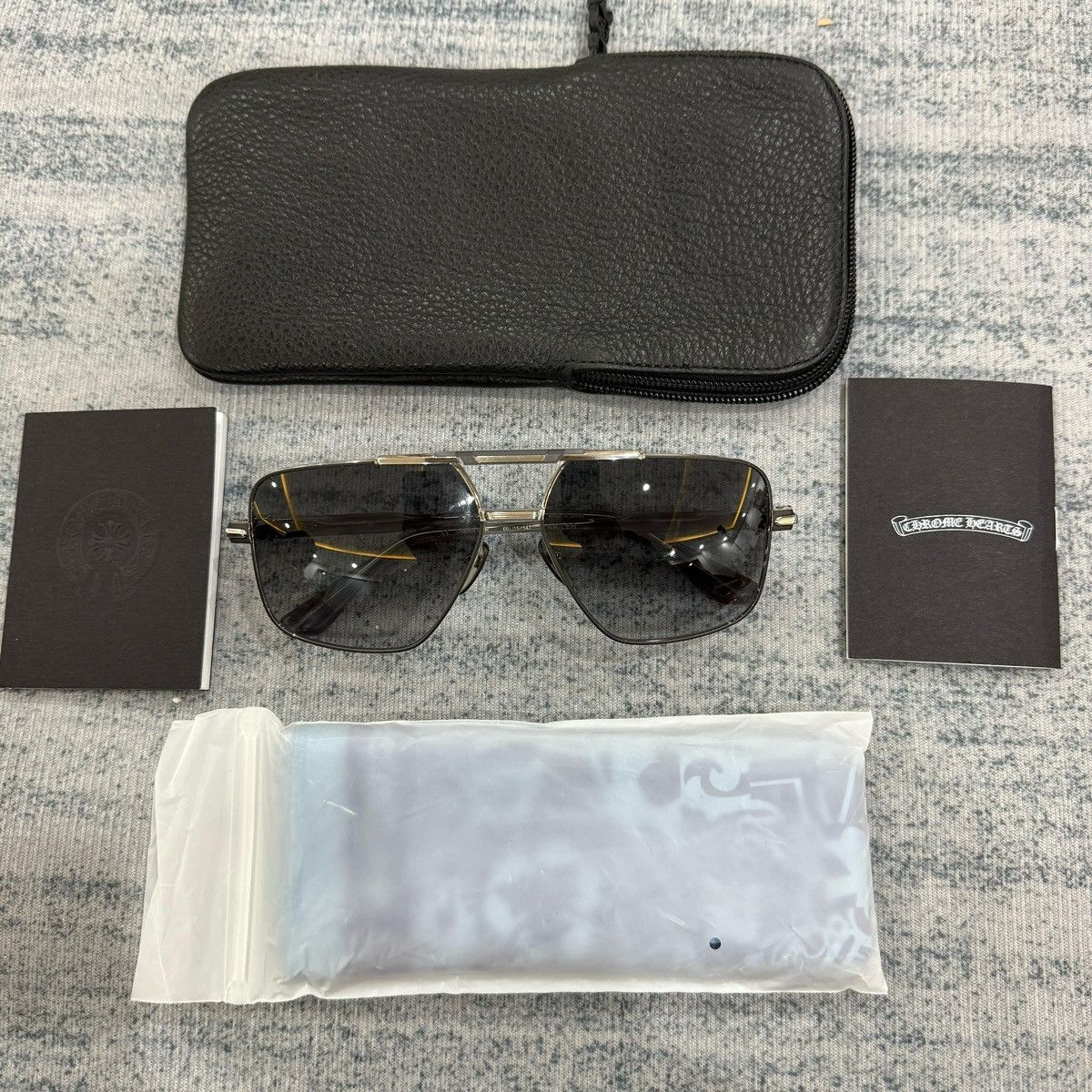 Chrome Hearts CHROME HEARTS NAILER SUNGLASSES Size ONE SIZE - 2 Thumbnail