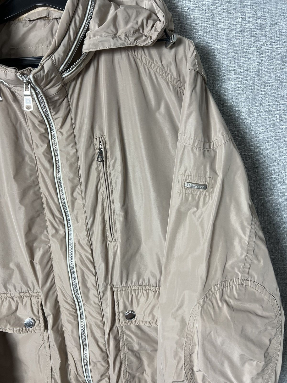 Hackett Hackett London Nylon Jacket Windbreaker Size US XL / EU 56 / 4 - 12 Thumbnail