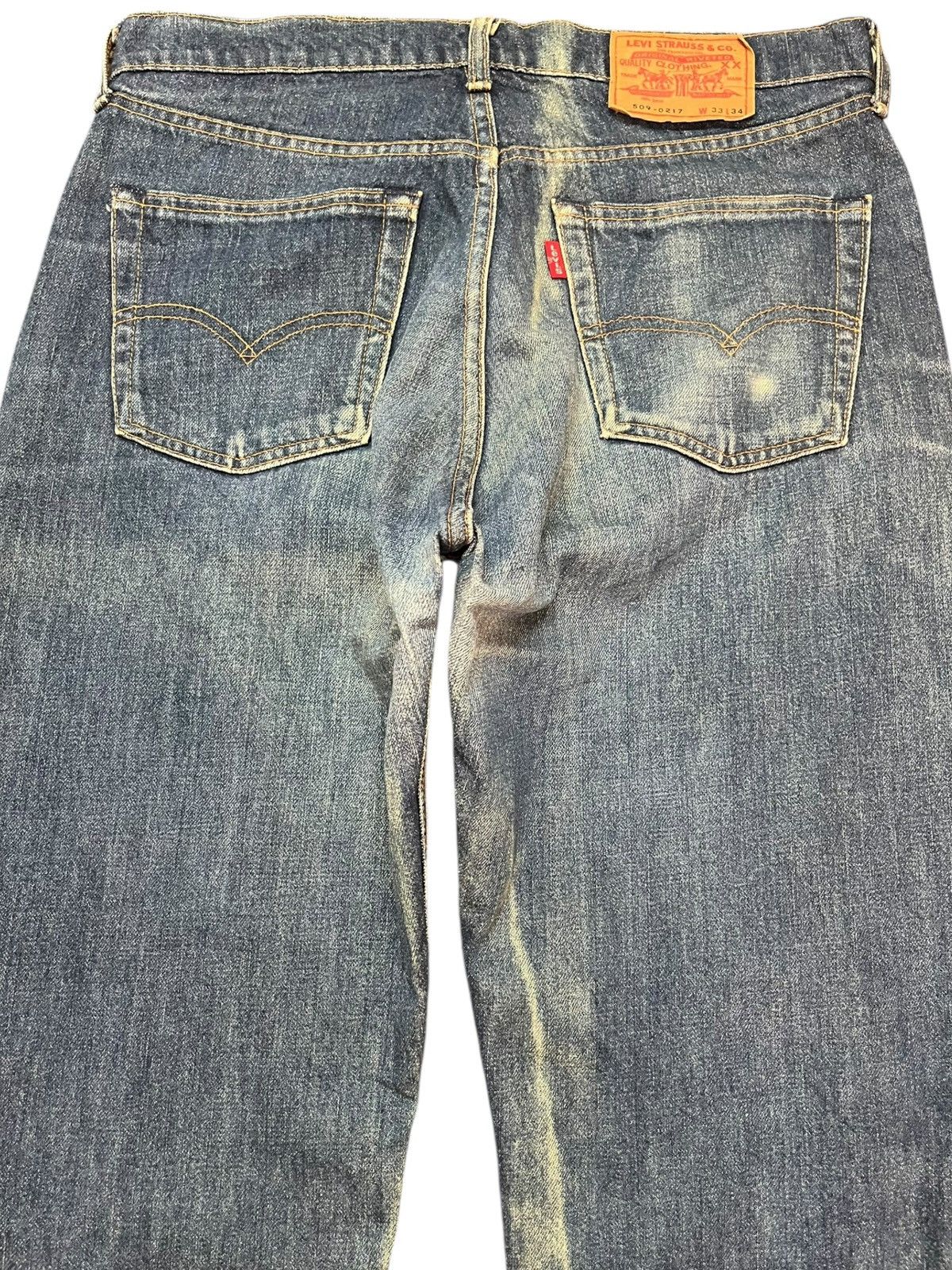LVC × Levi's × Levi's Vintage Clothing Vintage Levi’s 509-0217 Baggy Grunge Denim Size US 31 - 6 Thumbnail