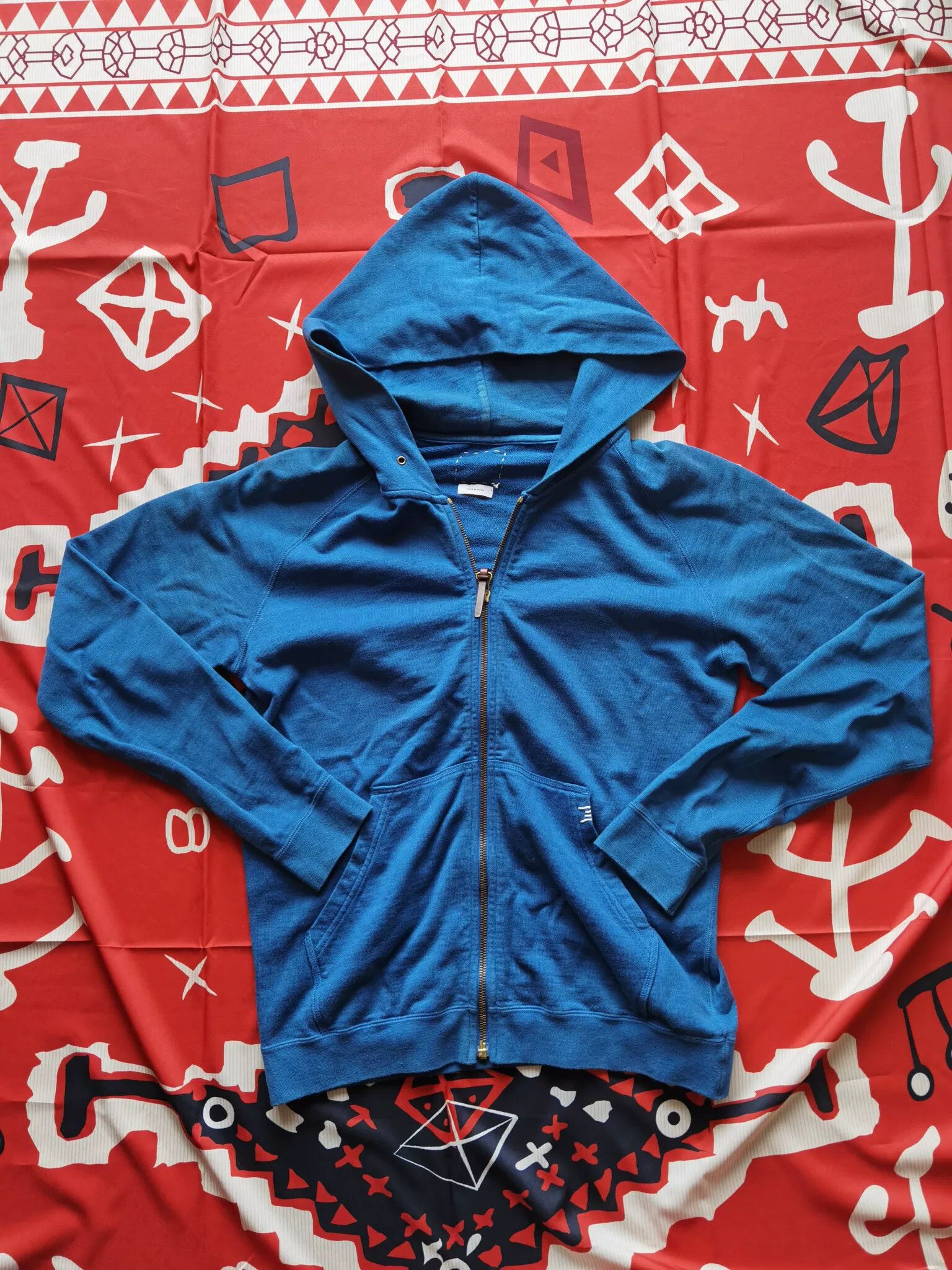 Visvim visvim Indigo Zip Hoodie Size US S / EU 44-46 / 1 - 1 Thumbnail