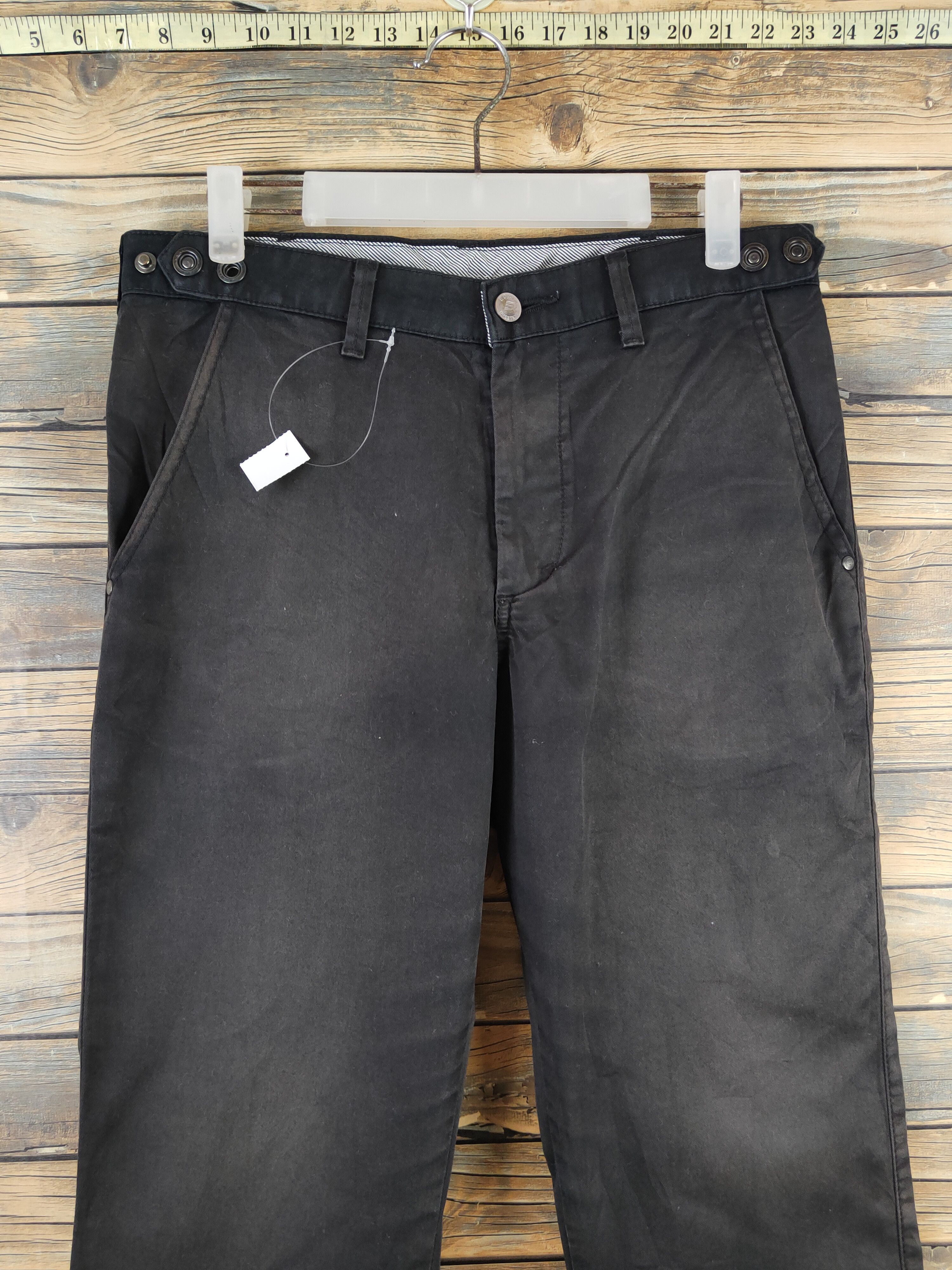 Edwin Edwin Black Faded Casual Pants #W2222 Size US 31 - 2 Thumbnail