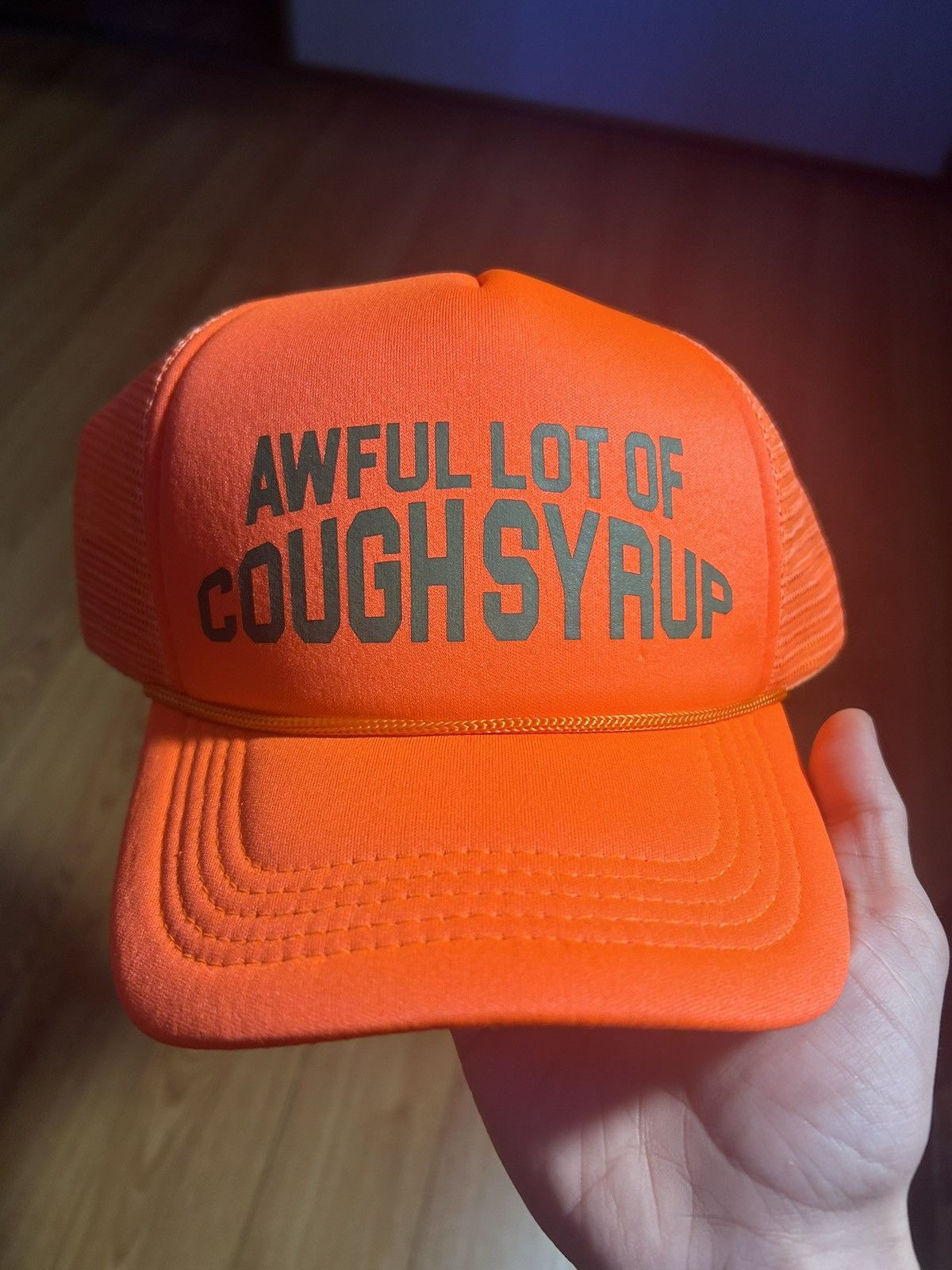 Other Awful Lot Of Cough Syrup Hat Size ONE SIZE - 1 Thumbnail