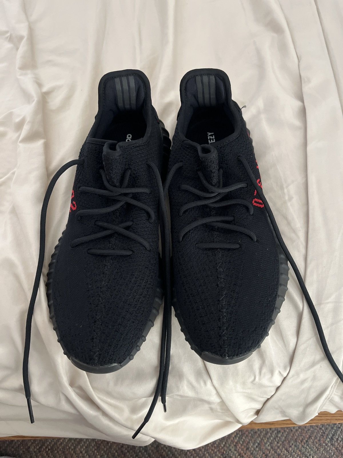 Adidas Yeezy Boost 350 v2 Bred Colorway Size US 12 / EU 45 - 3 Thumbnail