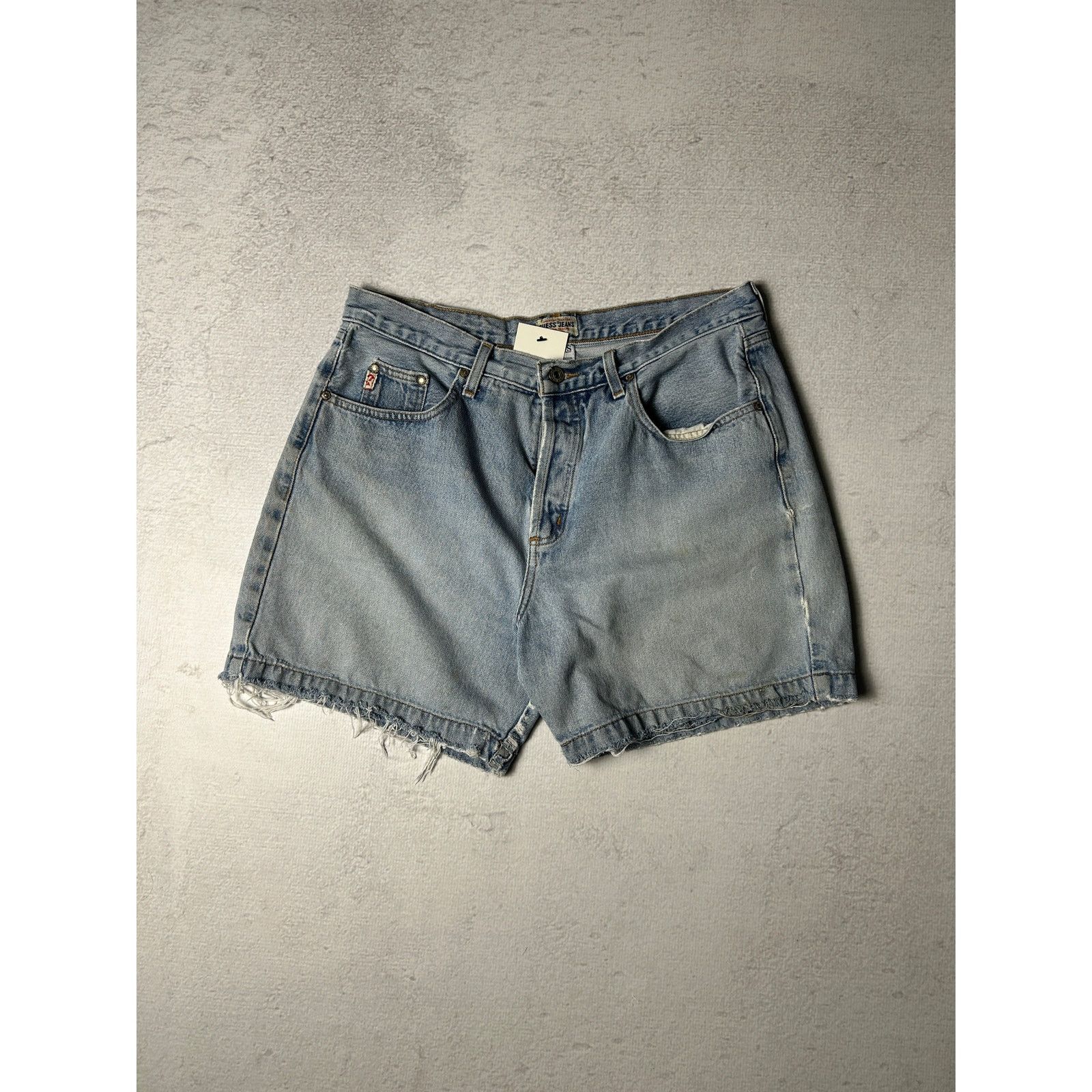 Guess Vintage 90s Guess Jorts, Womenswear - Women's 32Wx5L Size 32" / US 10 / IT 46 - 1 Thumbnail