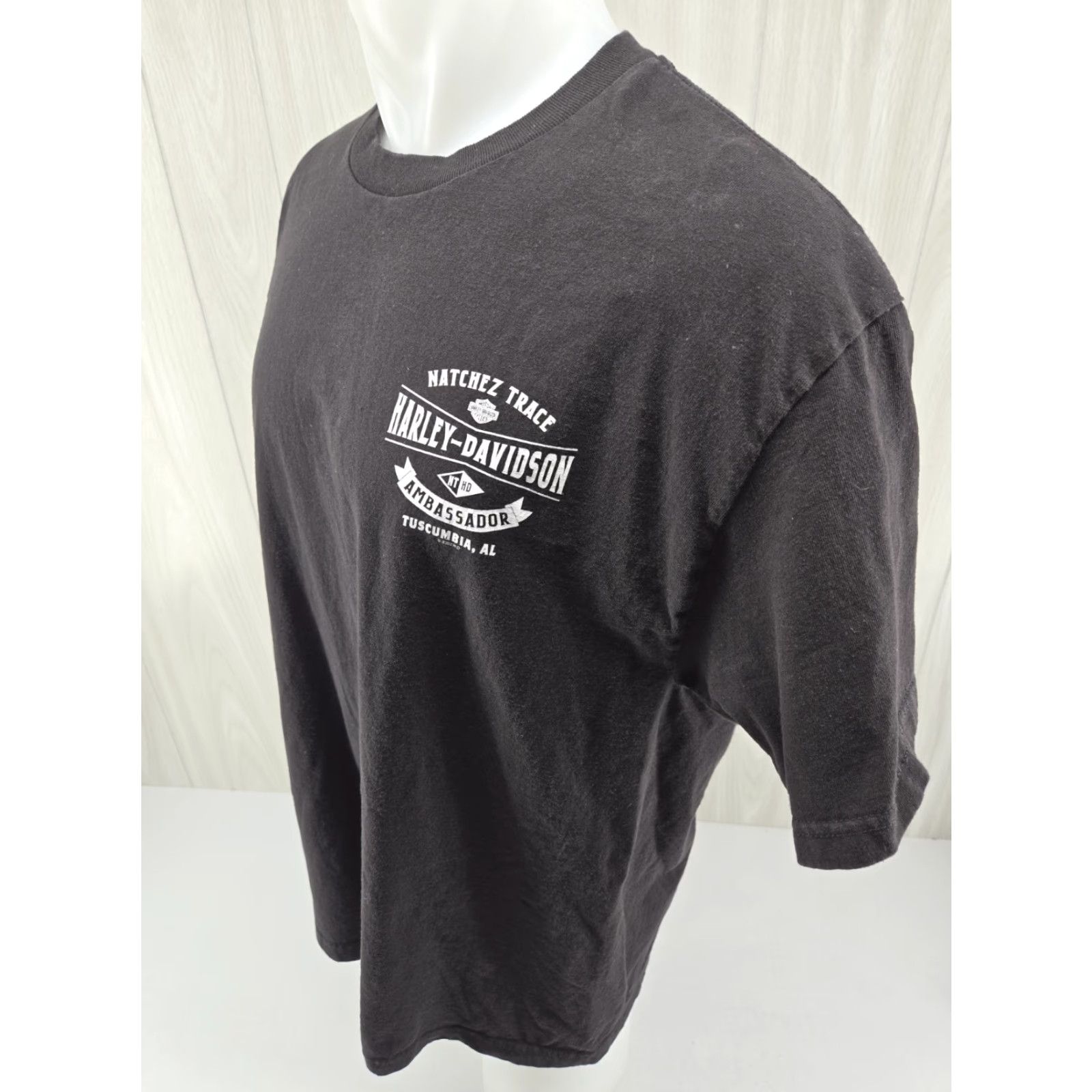 Harley Davidson Harley-Davidson T-Shirt Men XL Black Distressed Logo Size US XL / EU 56 / 4 - 6 Thumbnail