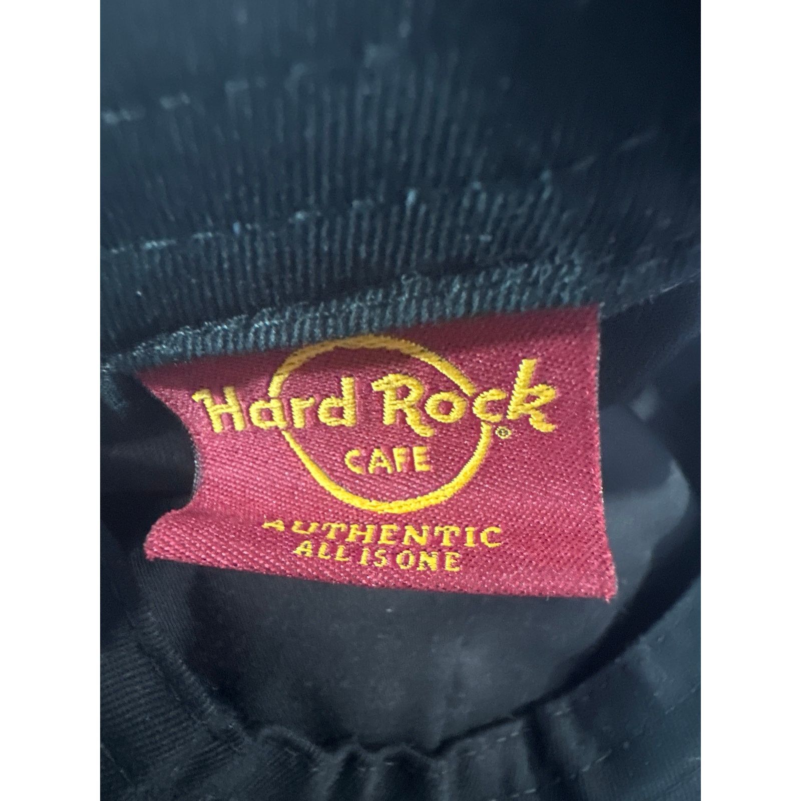 Hard Rock Cafe Hard Rock Cafe Black Baltimore Adjustable Closure Cap Hat Size ONE SIZE - 6 Thumbnail